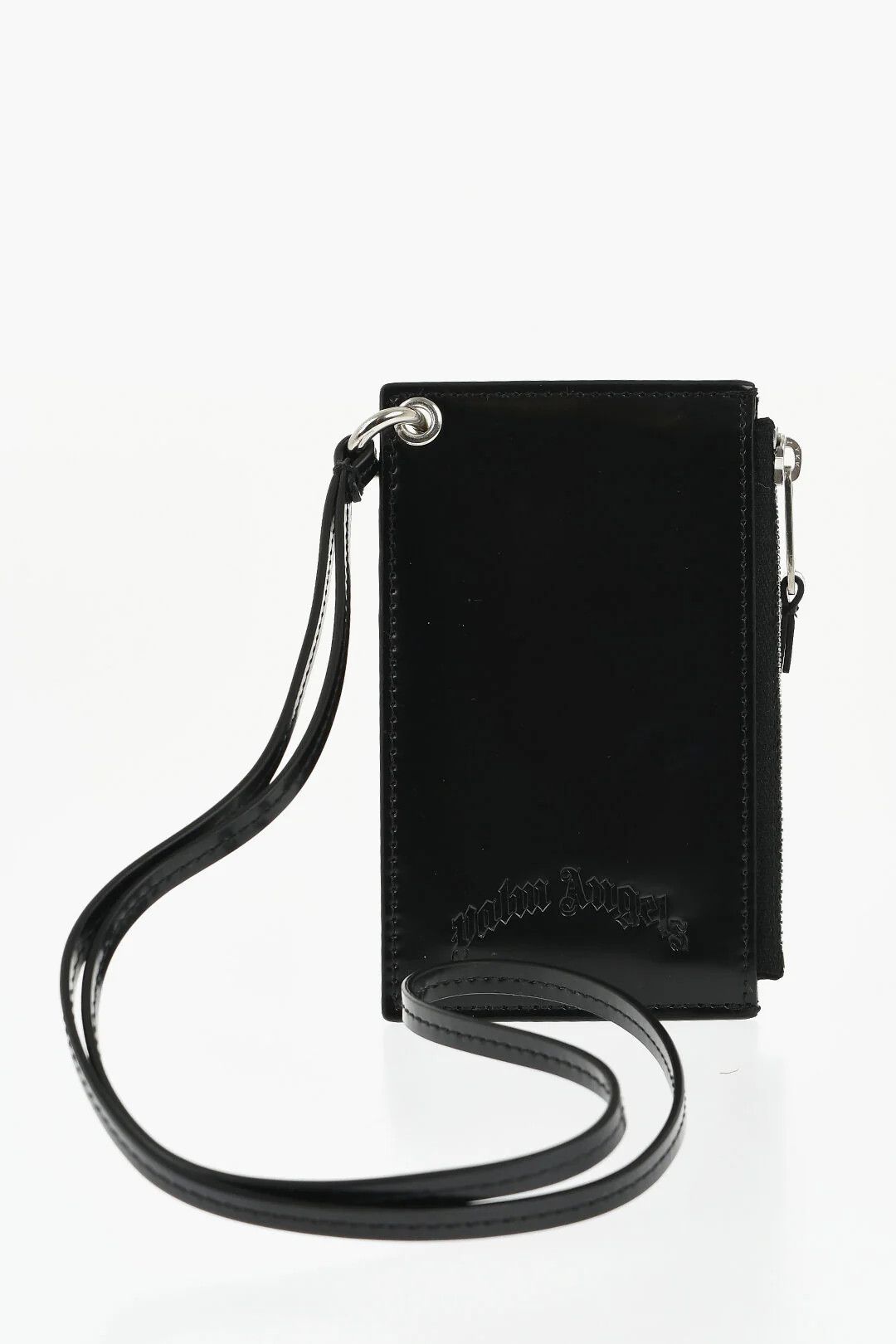 Palm Angels og1mm0326 Size: OS / Leather Cardholder in Black Size ONE SIZE - 3 Thumbnail