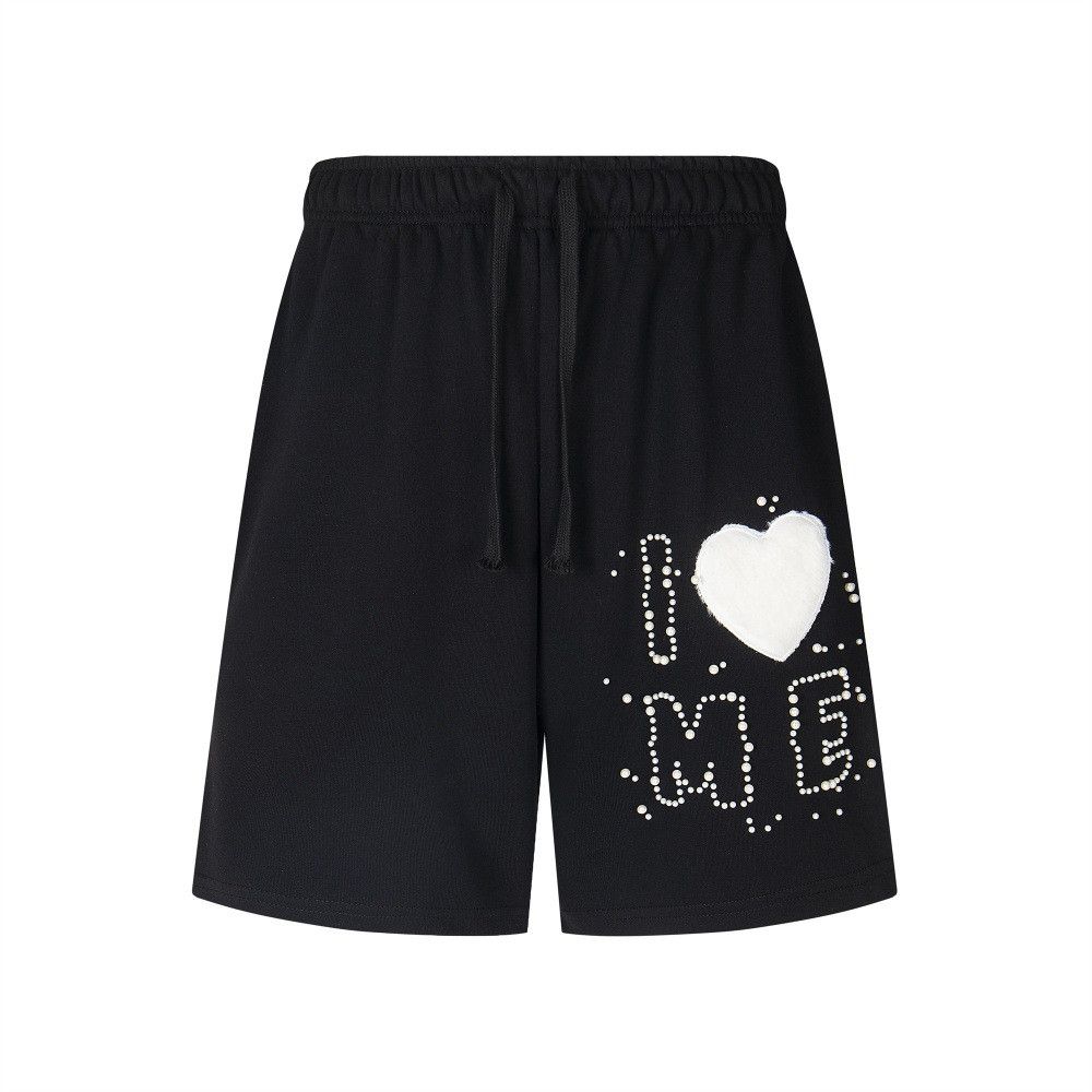 Japanese Brand × Vintage High street love letter casual men's shorts y2k Size US 33 - 1 Thumbnail
