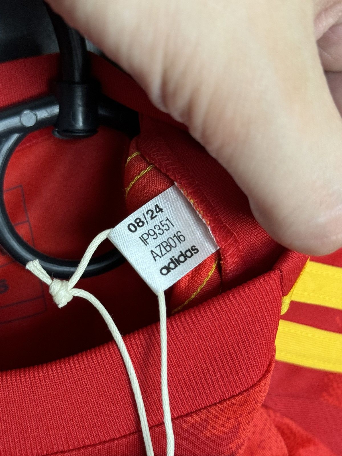 Adidas KIDS New Spain 24/25 Home Rodri Football Jersey T-Shirt Size US XS / EU 42 / 0 - 9 Thumbnail
