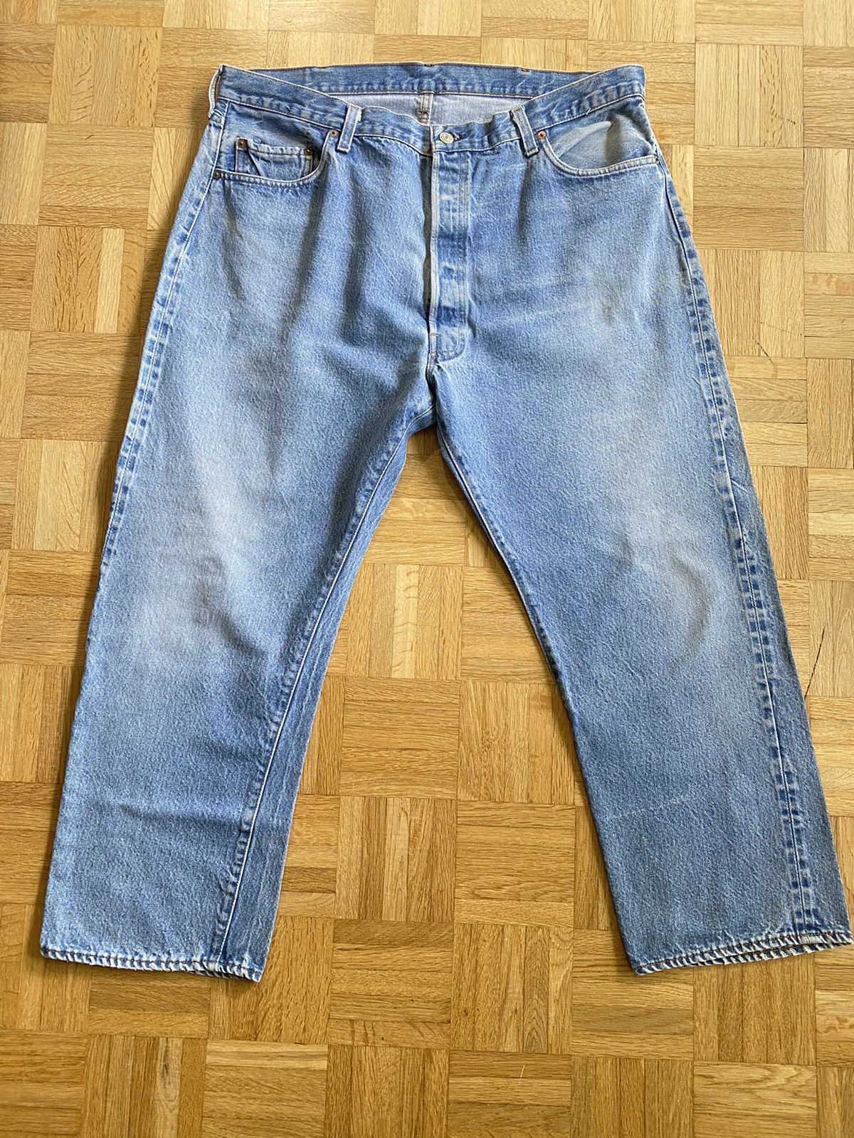 image of Levis Levi’S 501 Redline Original 70’S in Blue, Men's (Size 36)