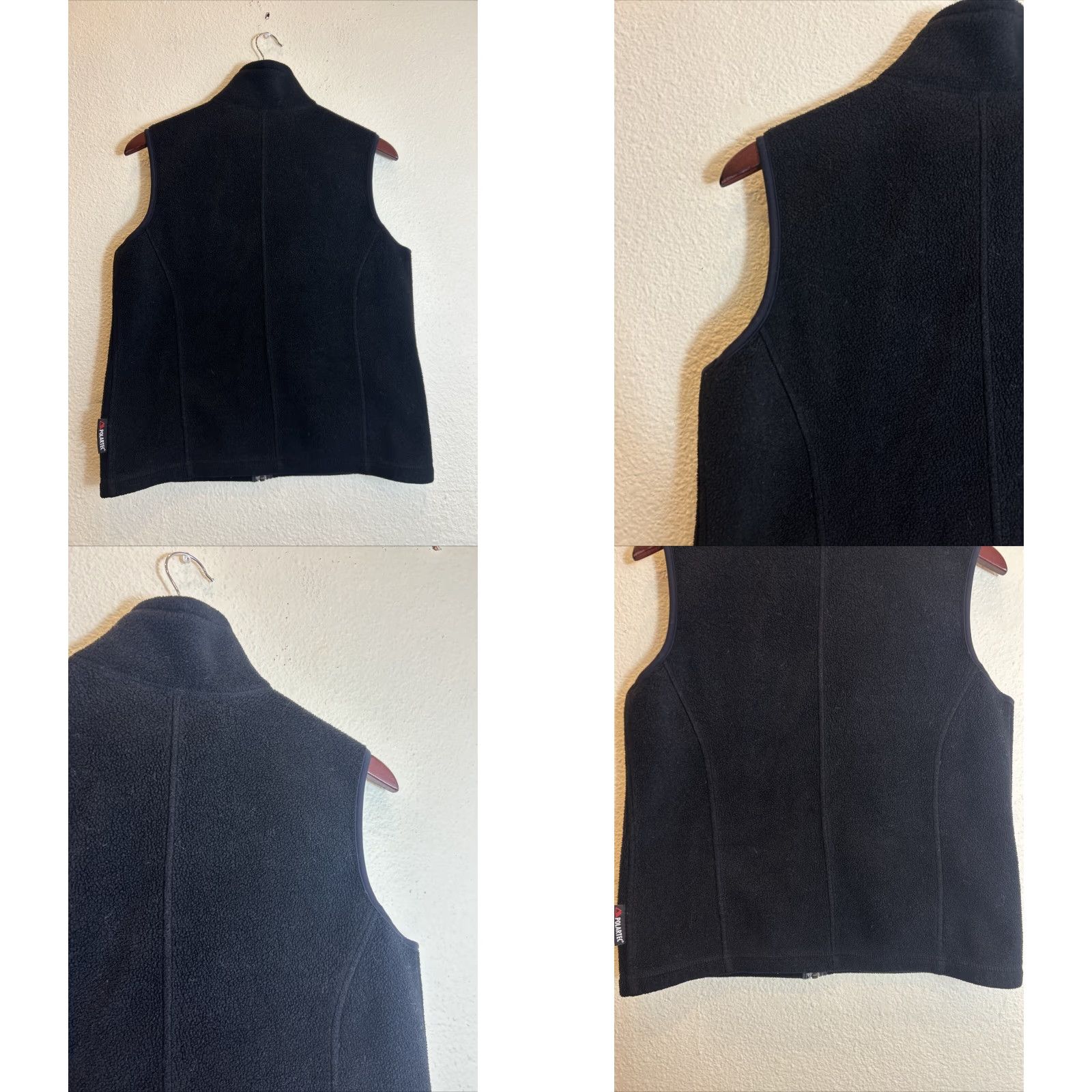 Eddie Bauer Eddie Bauer Vest Womens Medium Full Zip Black Polartec Fleece Size M / US 6-8 / IT 42-44 - 9 Thumbnail