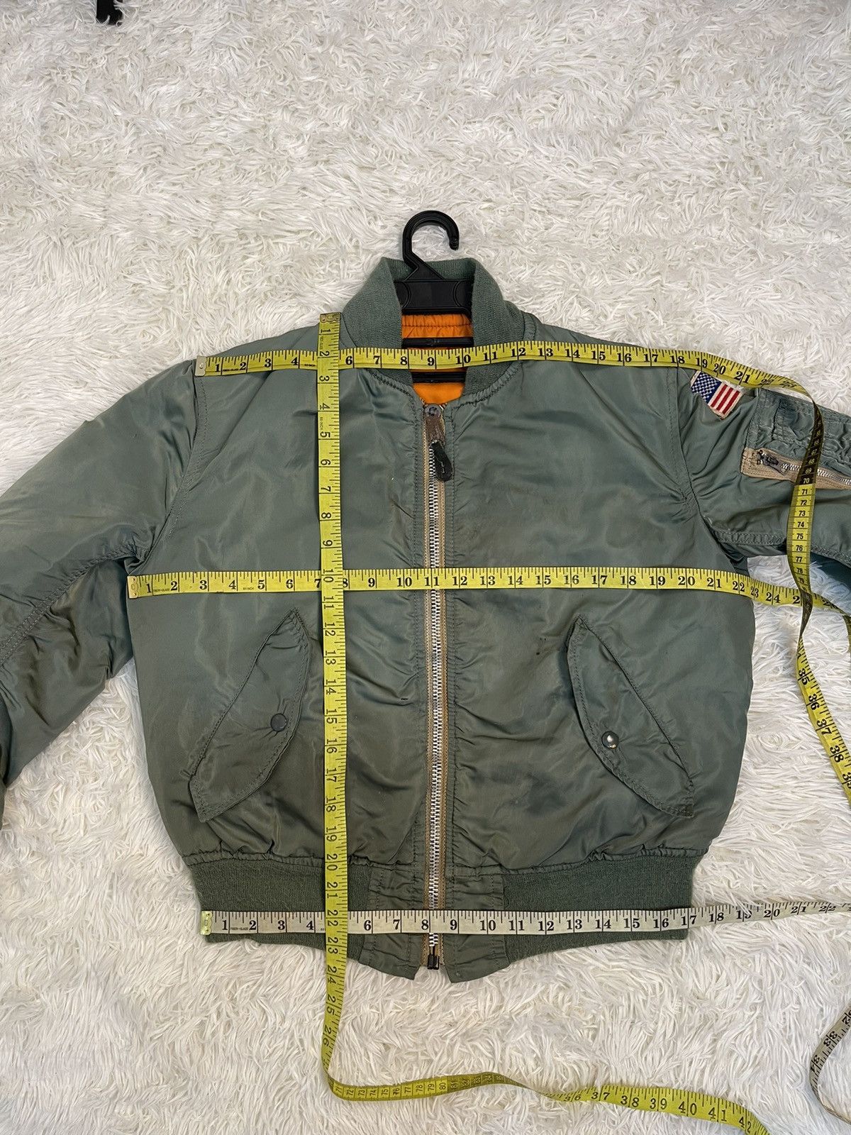 ALPHA INDUSTRIES L-2B USA製 IDEAL 80s Vintage 80s Alpha Industries Ideal Zipper Reversible Jacket