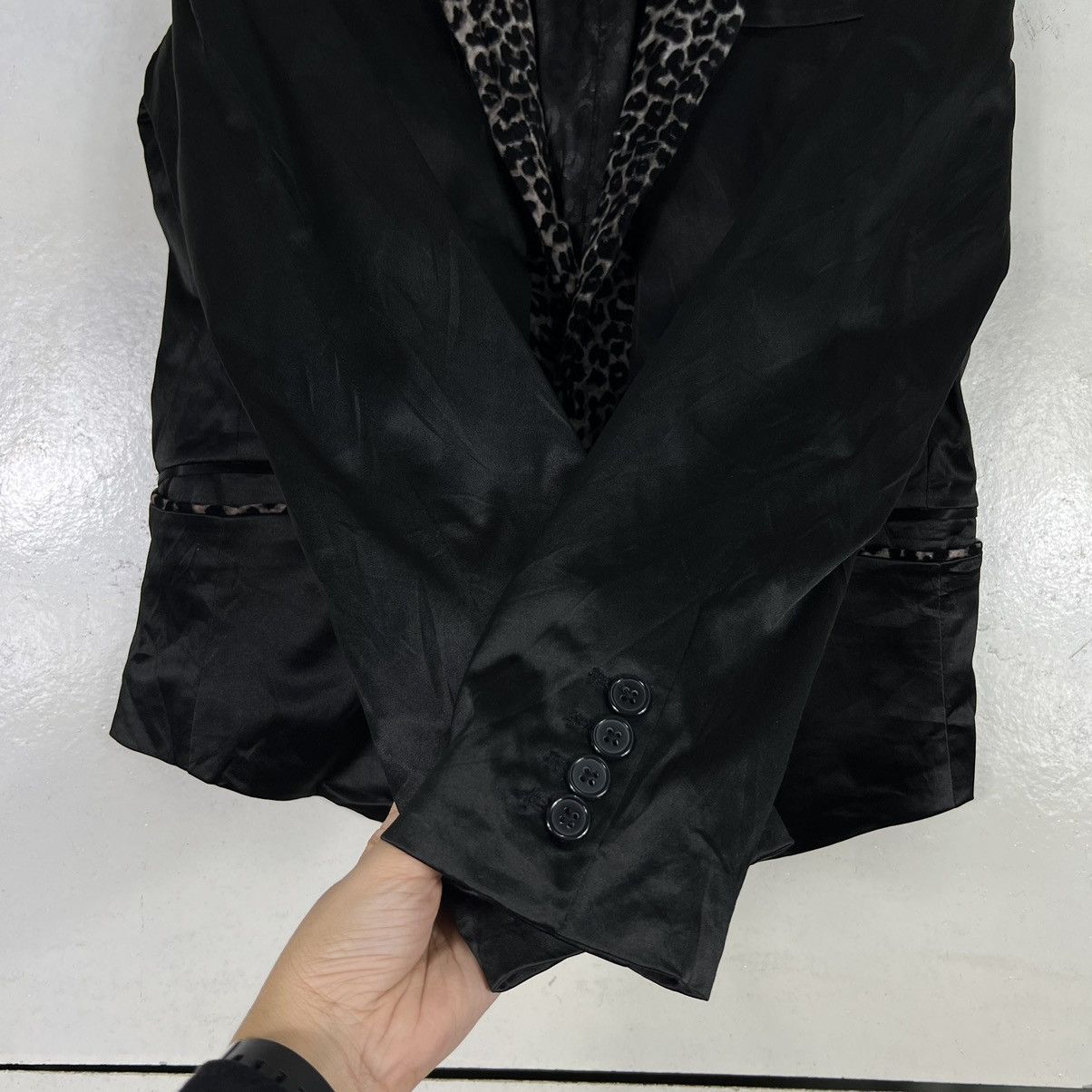 Japanese Brand 🔥 V MEN LEOPARD BLAZER JACKET Size US S / EU 44-46 / 1 - 13 Thumbnail