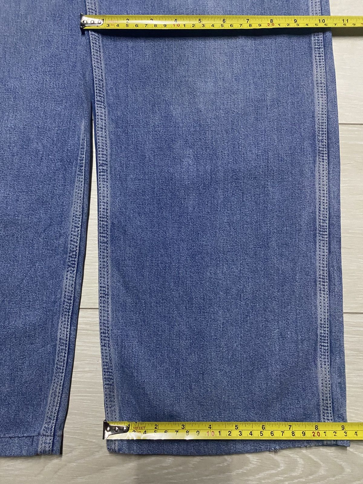 Carhartt Japan Vintage Carhatt Light Blue Carpenter Baggy Jeans Size US 32 / EU 48 - 13 Thumbnail