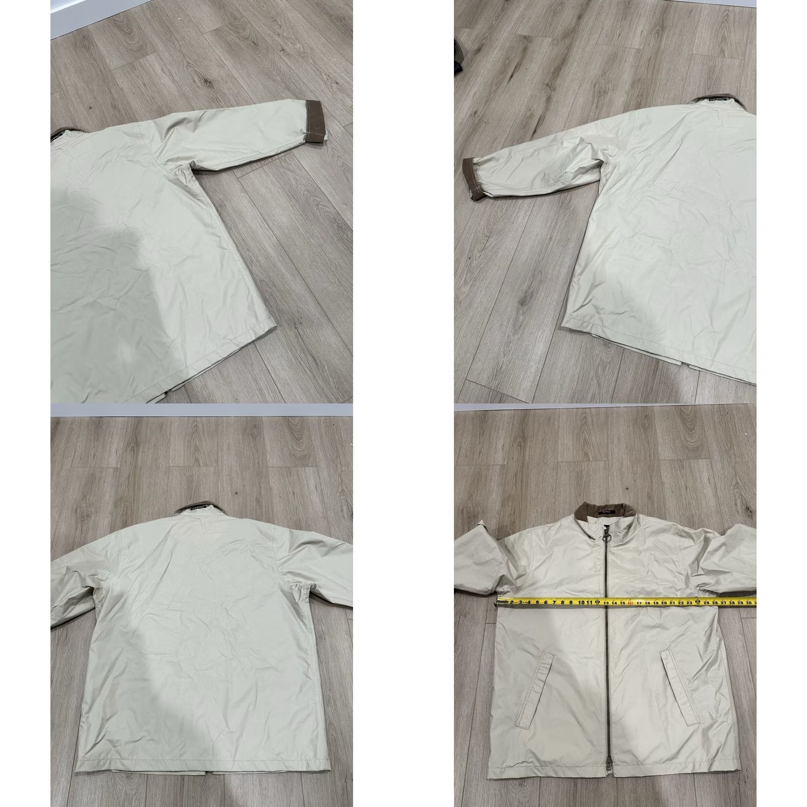 Barbour VINTAGE Barbour Beaulieu Jacket Men XL Beige Tan Waterproof Softshell Windbreaker Barbour Beaulieu Classic Lightweight Outdoor Vintage 2000s Size US XL / EU 56 / 4 - 9 Thumbnail