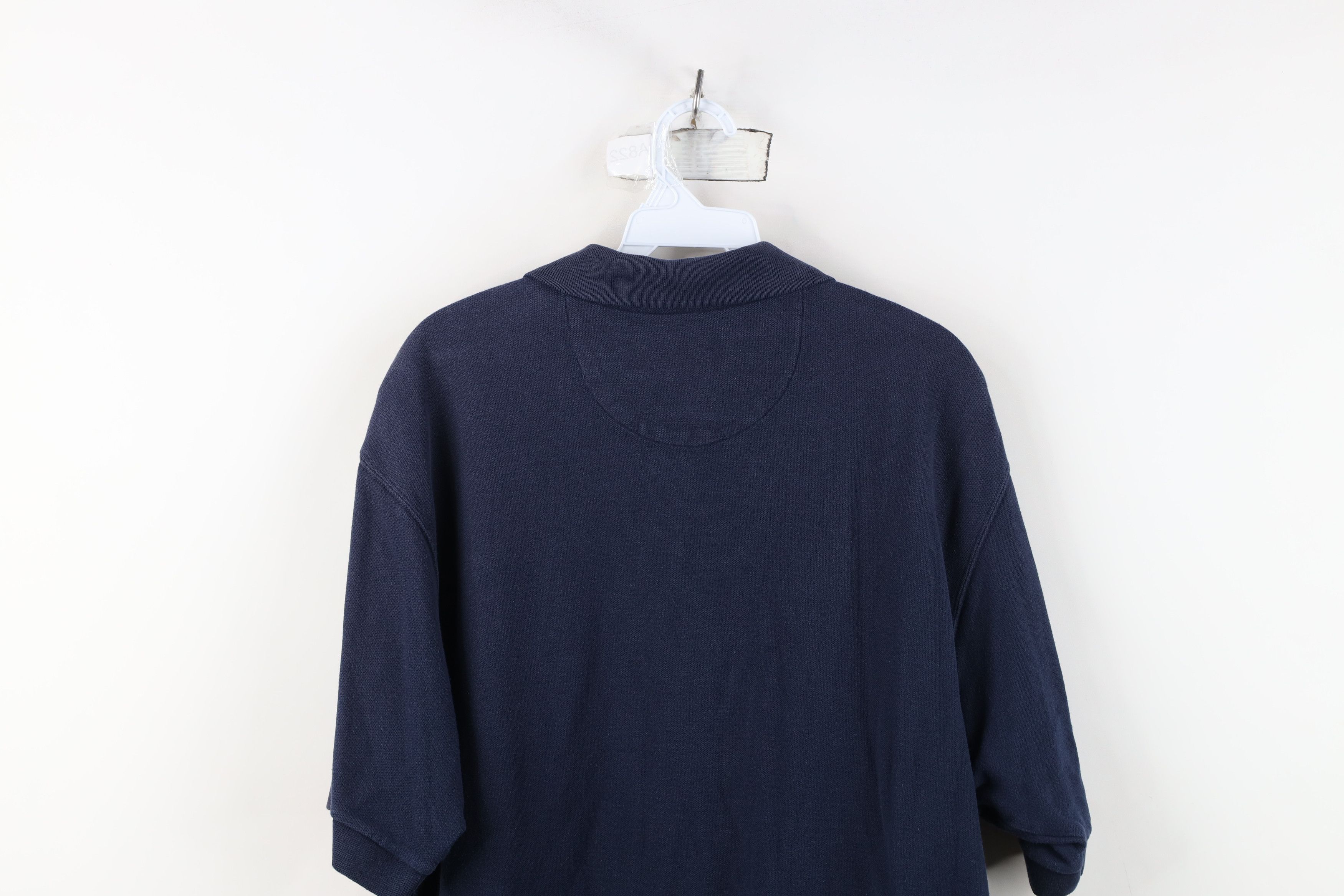 Ralph Lauren Vintage 90s Chaps Ralph Lauren Crest Baggy Fit Golf Polo Size US L / EU 52-54 / 3 - 12 Thumbnail