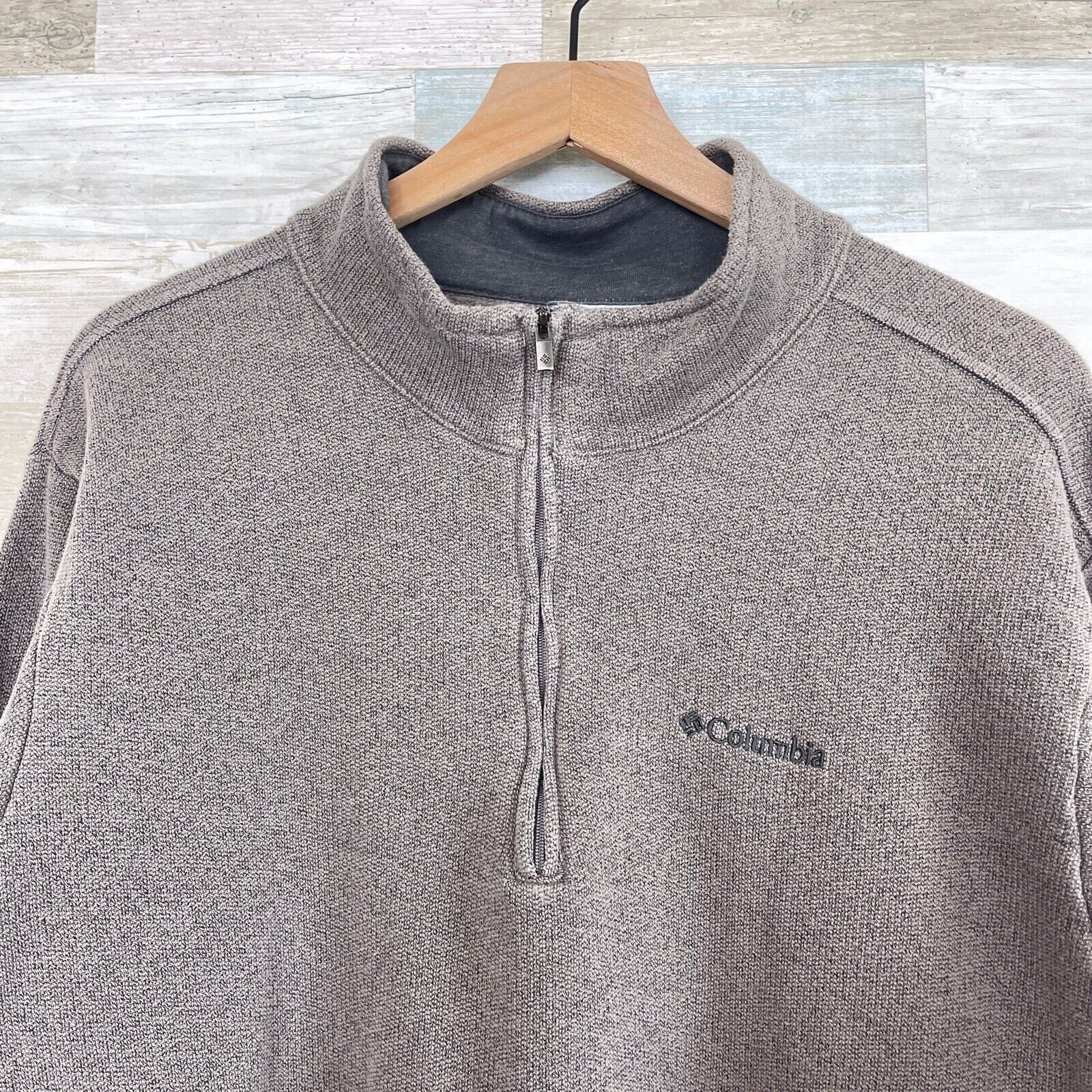 Columbia Columbia Great Hart Mountain 1/4 Zip Sweatshirt Mens XXL Size US XXL / EU 58 / 5 - 2 Thumbnail