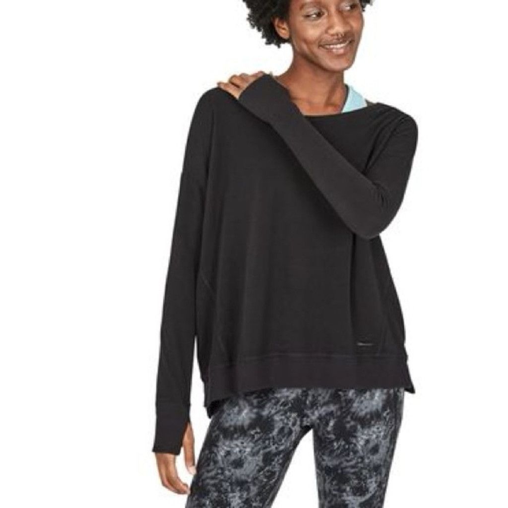 Sweaty Betty sweaty betty after class sweatshirt loose fit activewear slo Size L / US 10 / IT 46 - 2 Thumbnail