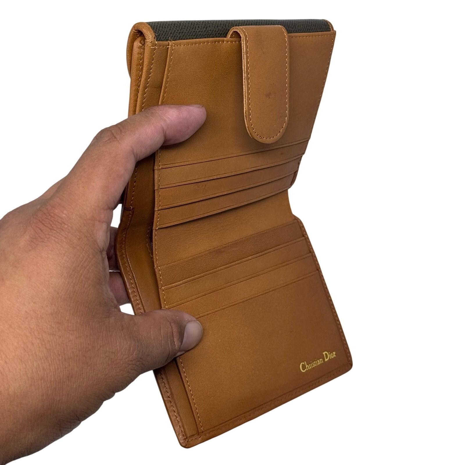 Dior Dior Vintage Canvas Wallet Size ONE SIZE - 6 Thumbnail