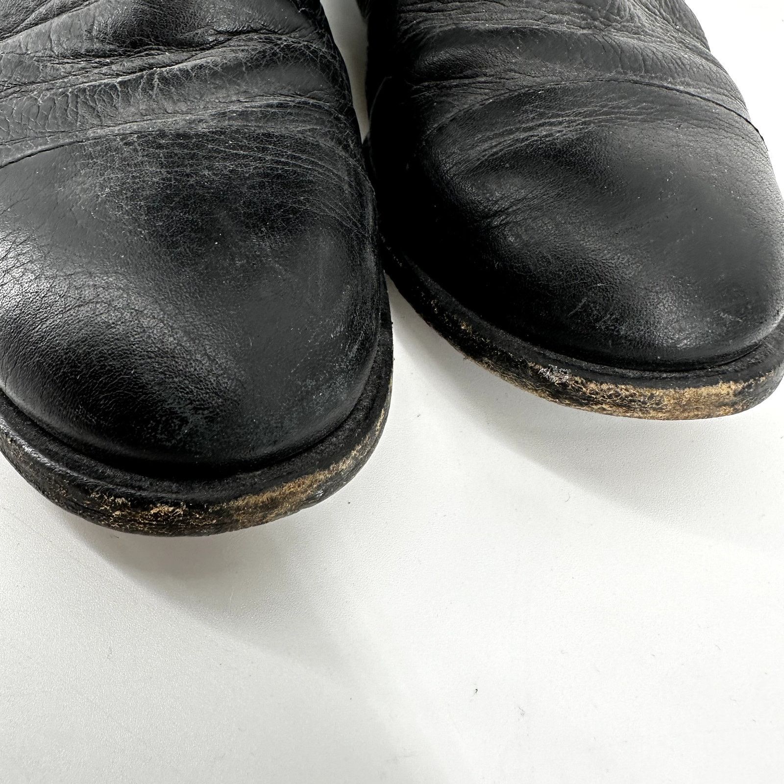 Chloe Chloé Pebbled Leather Riding Boots Harness Strap Black 7 Size US 7 / IT 37 - 8 Thumbnail