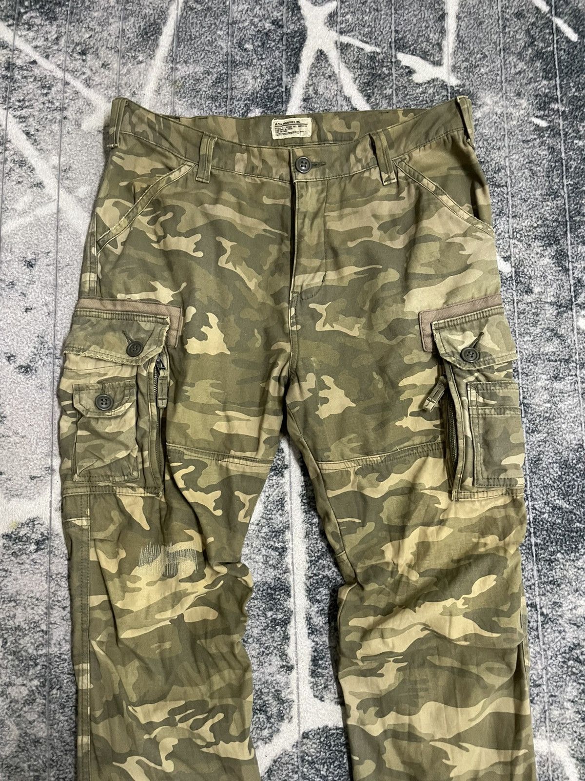 Alpha Industries ALPHA INDUSTRIES CARGO PANTS Size US 33 - 3 Thumbnail