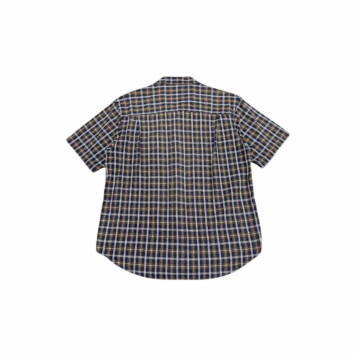 Kansai Yamamoto 🔥Vintage Kansai Yamamoto Shirt Plaid Short Sleeve Size US L / EU 52-54 / 3 - 7 Thumbnail