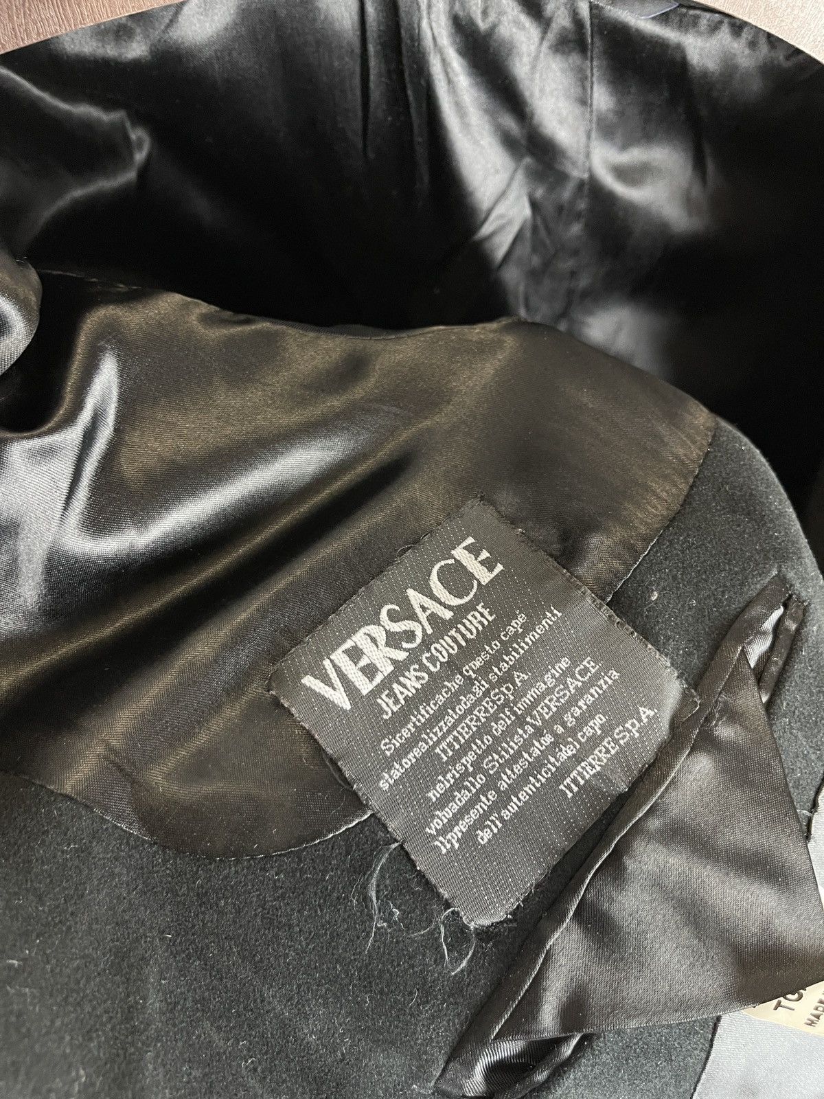 Versace Versace Jeans Couture vintage cotton single breasted coat Size US XL / EU 56 / 4 - 10 Thumbnail