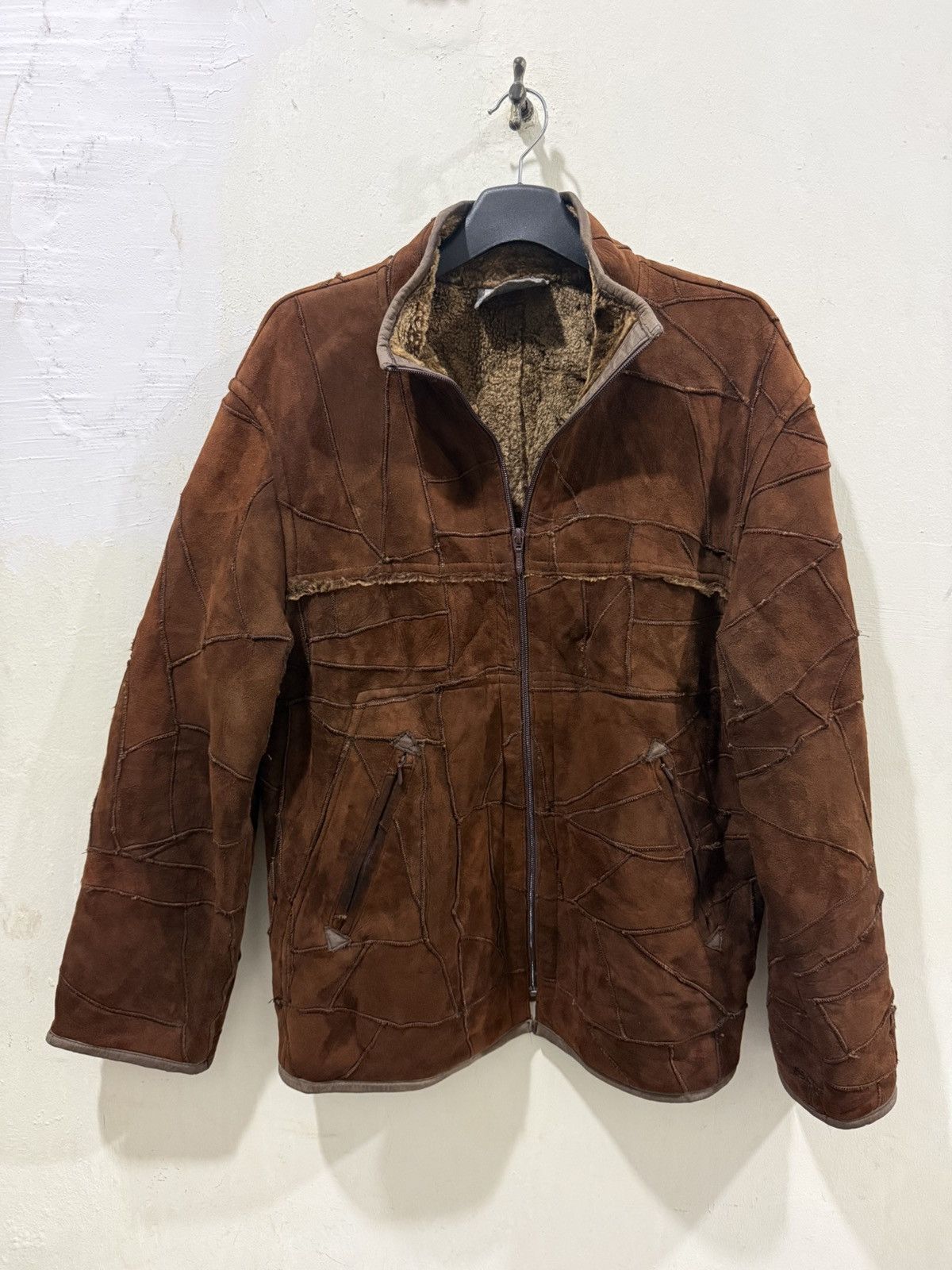 Hai Sporting Gear RARE Hai Sporting Gear Issey Miyake Leather Jacket Size US M / EU 48-50 / 2 - 2 Thumbnail