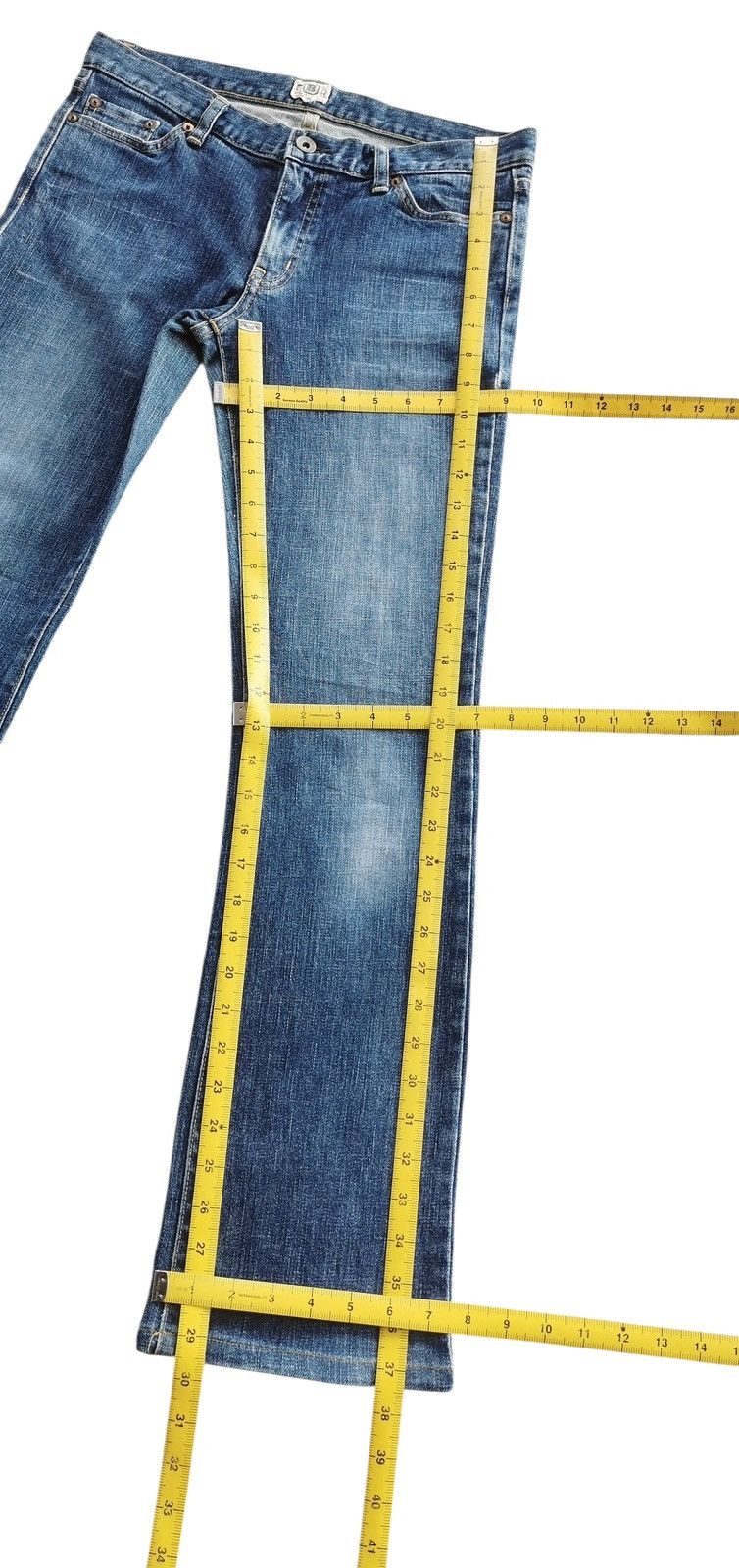 Blue Blue Japan Blue Blue Japan Flare Denim Jeans 🔹Y142 Size 30" / US 8 / IT 44 - 11 Thumbnail