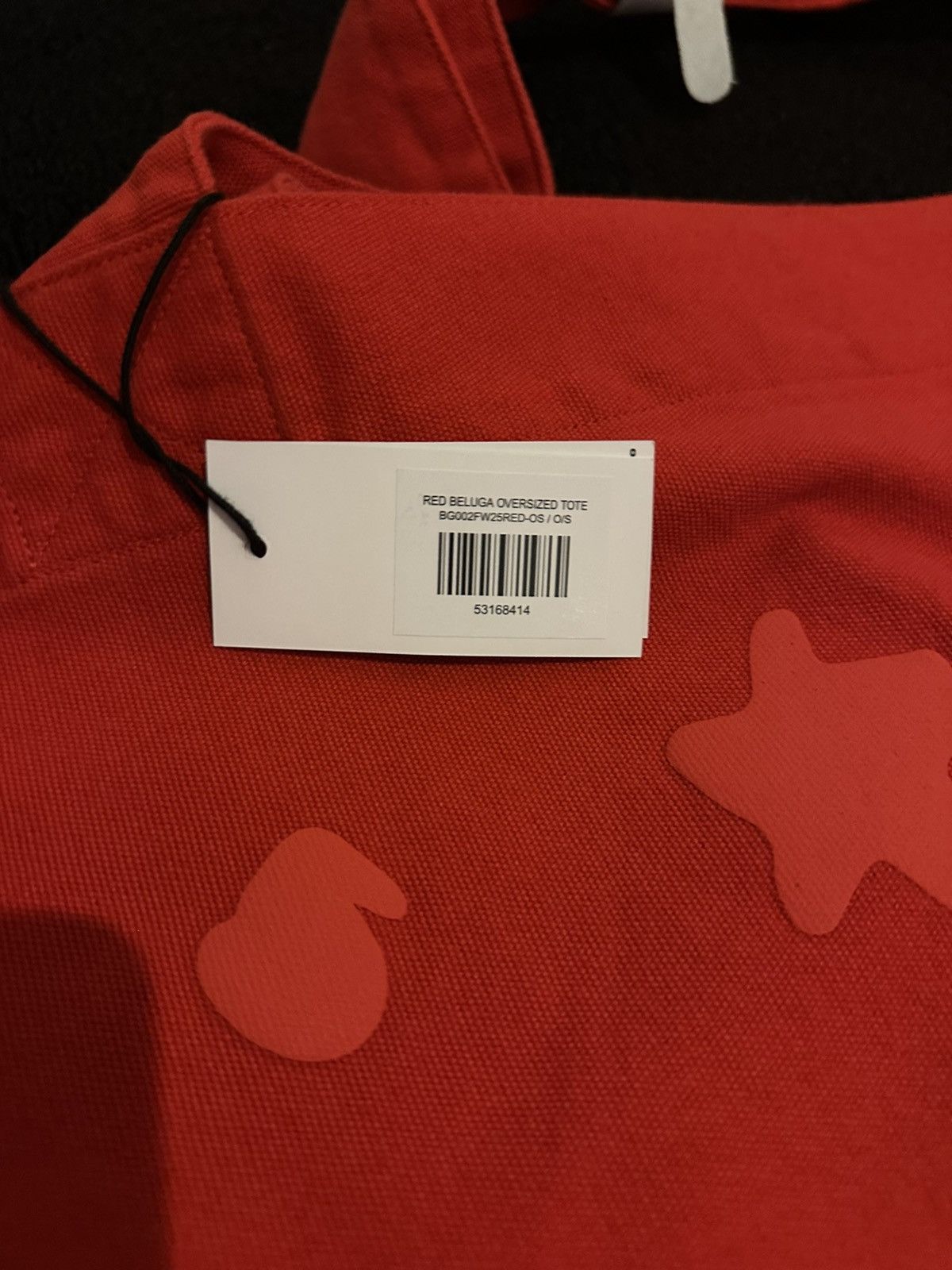 Sp5der Sp5der Red Tote Bag Size ONE SIZE - 4 Thumbnail