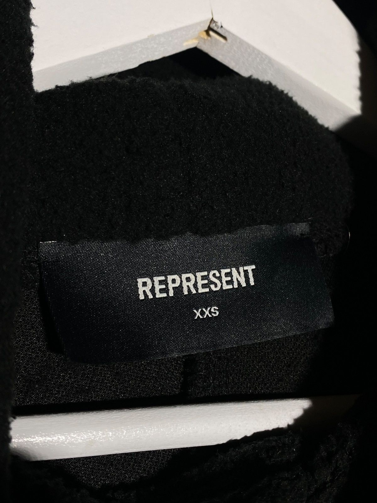Represent Clo. Represent Distressed Style Sherpa Hoodie Size US XXS / EU 40 - 14 Thumbnail