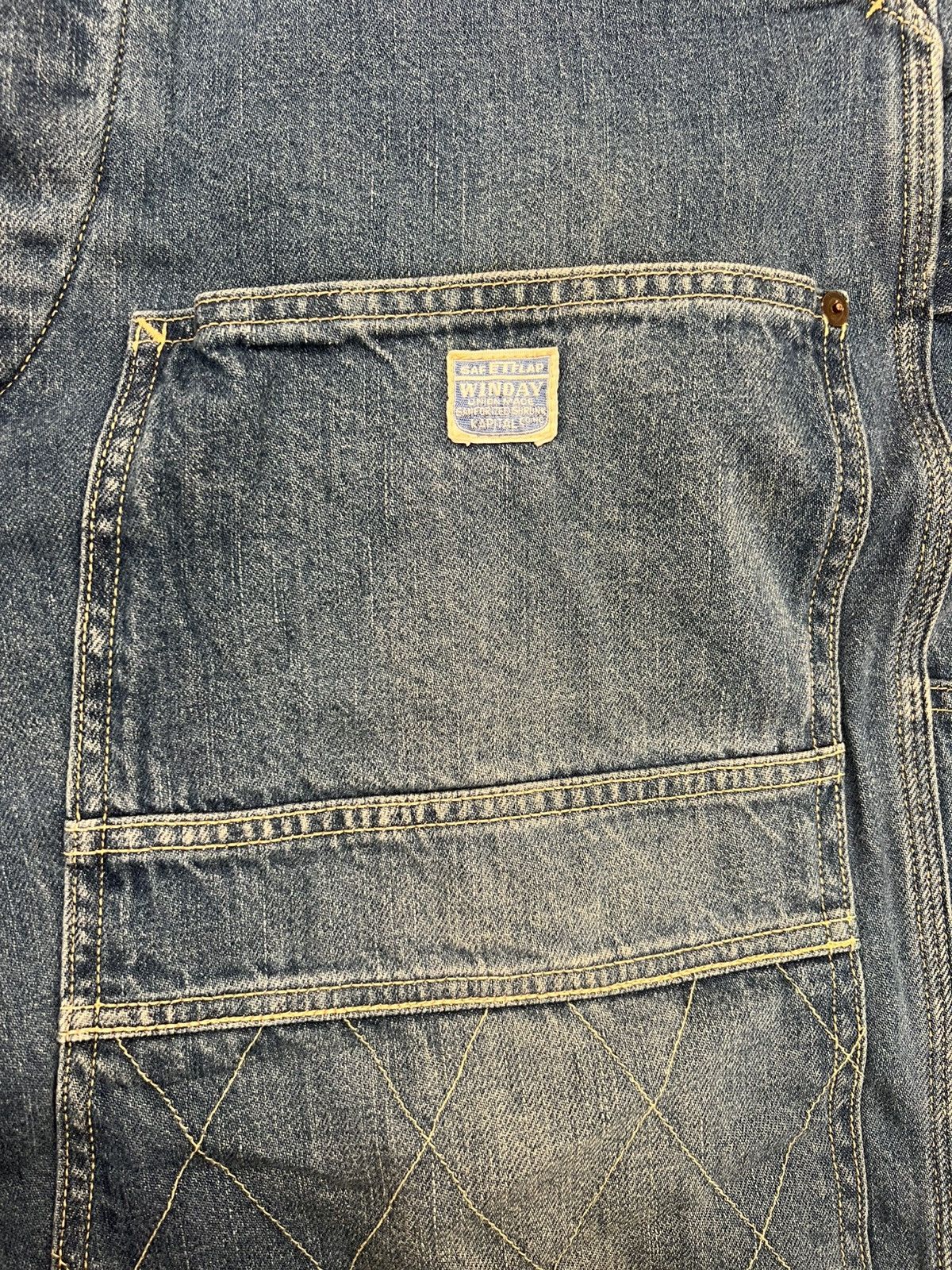 Kapital Kountry Custom Tailored Kapital Lumber Straight-Leg Panelled Jeans Size US 36 / EU 52 - 4 Thumbnail