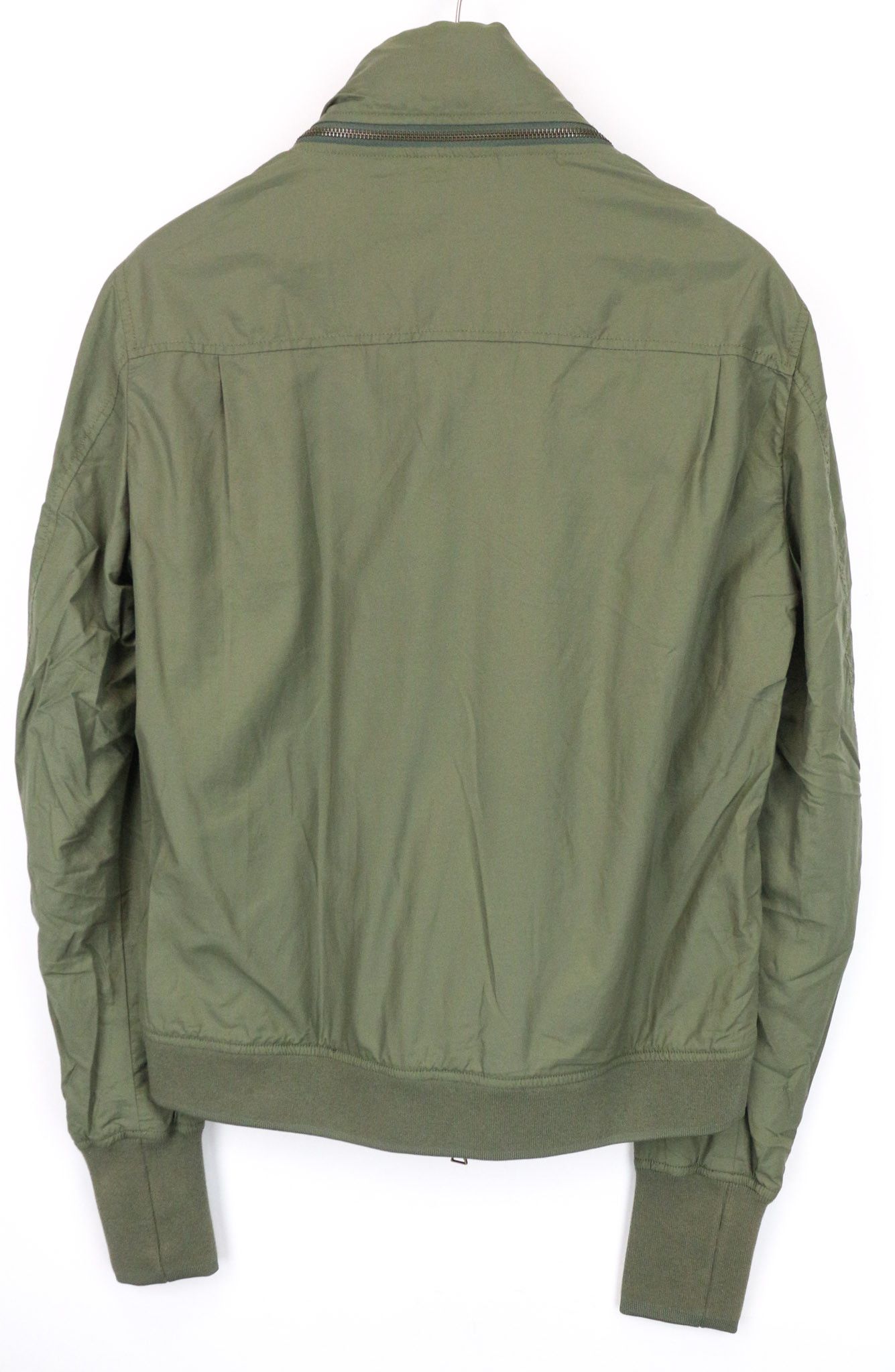 John Richmond EU48 Green Lined Casual Zip Jacket 75000 Size US M / EU 48-50 / 2 - 2 Thumbnail