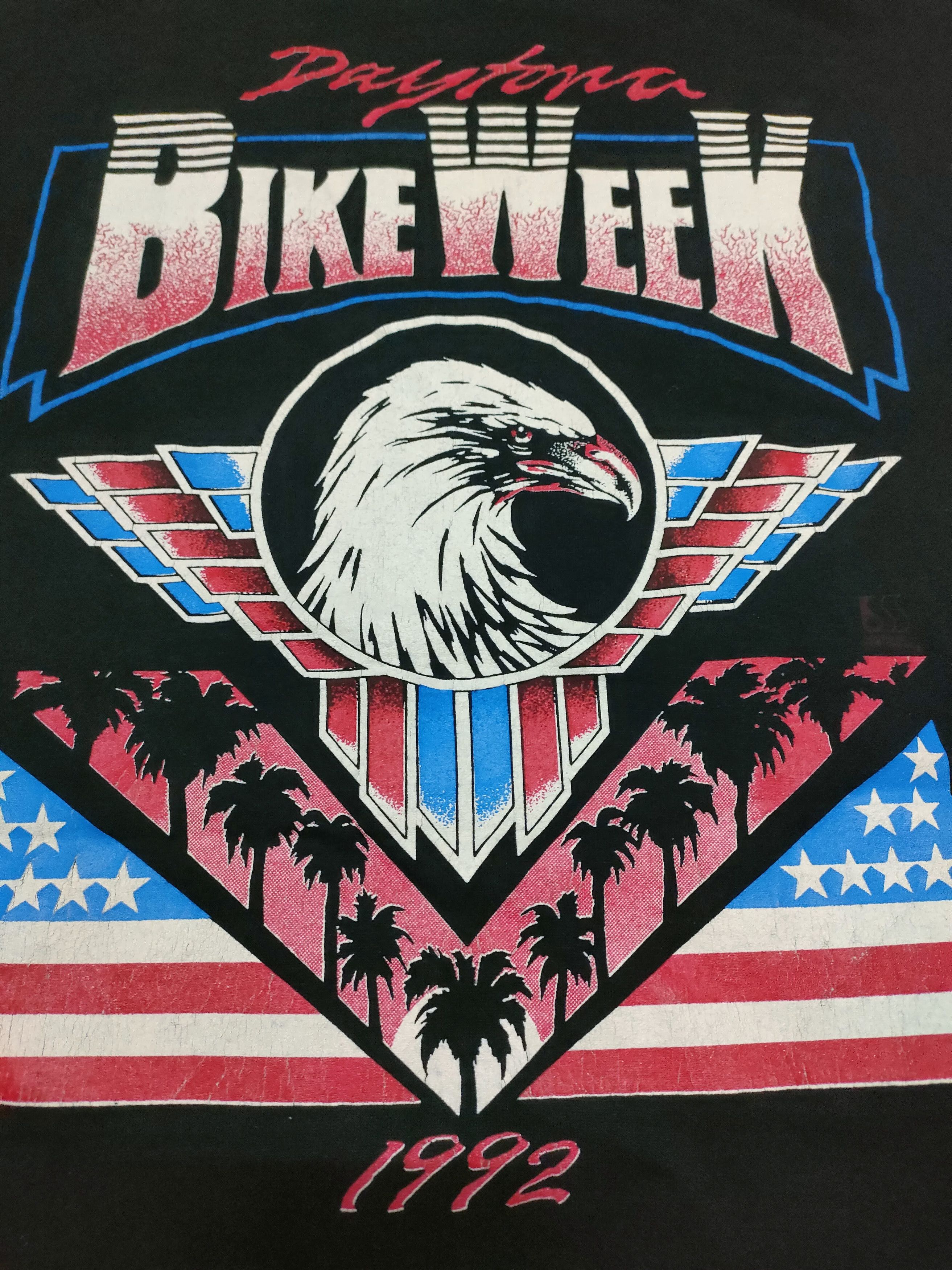 Harley Davidson × Vintage Vintage Bike Week Daytona Harley Davidson 3D Emblem T-Shirt Size US M / EU 48-50 / 2 - 9 Thumbnail