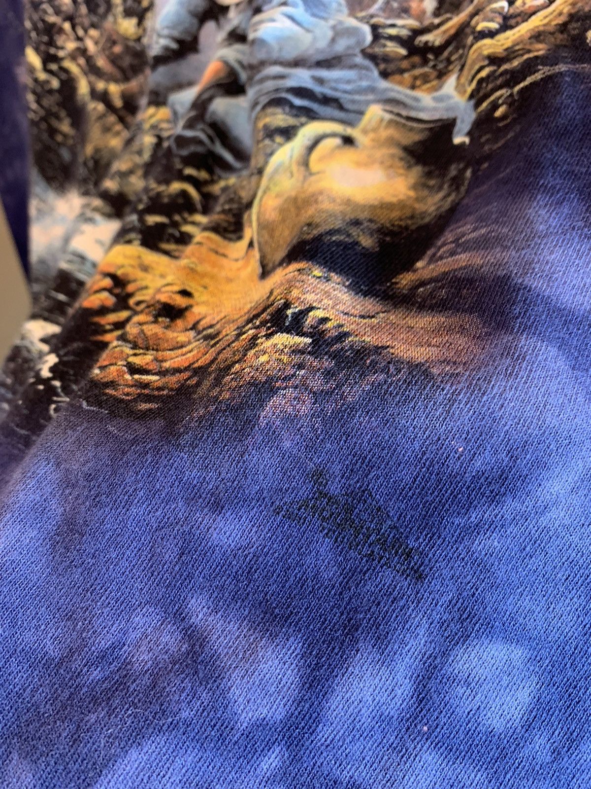 The Mountain × Vintage RARE* Vintage Jesus I Am Living Water The Mountain Art Shirt Size US XL / EU 56 / 4 - 6 Thumbnail