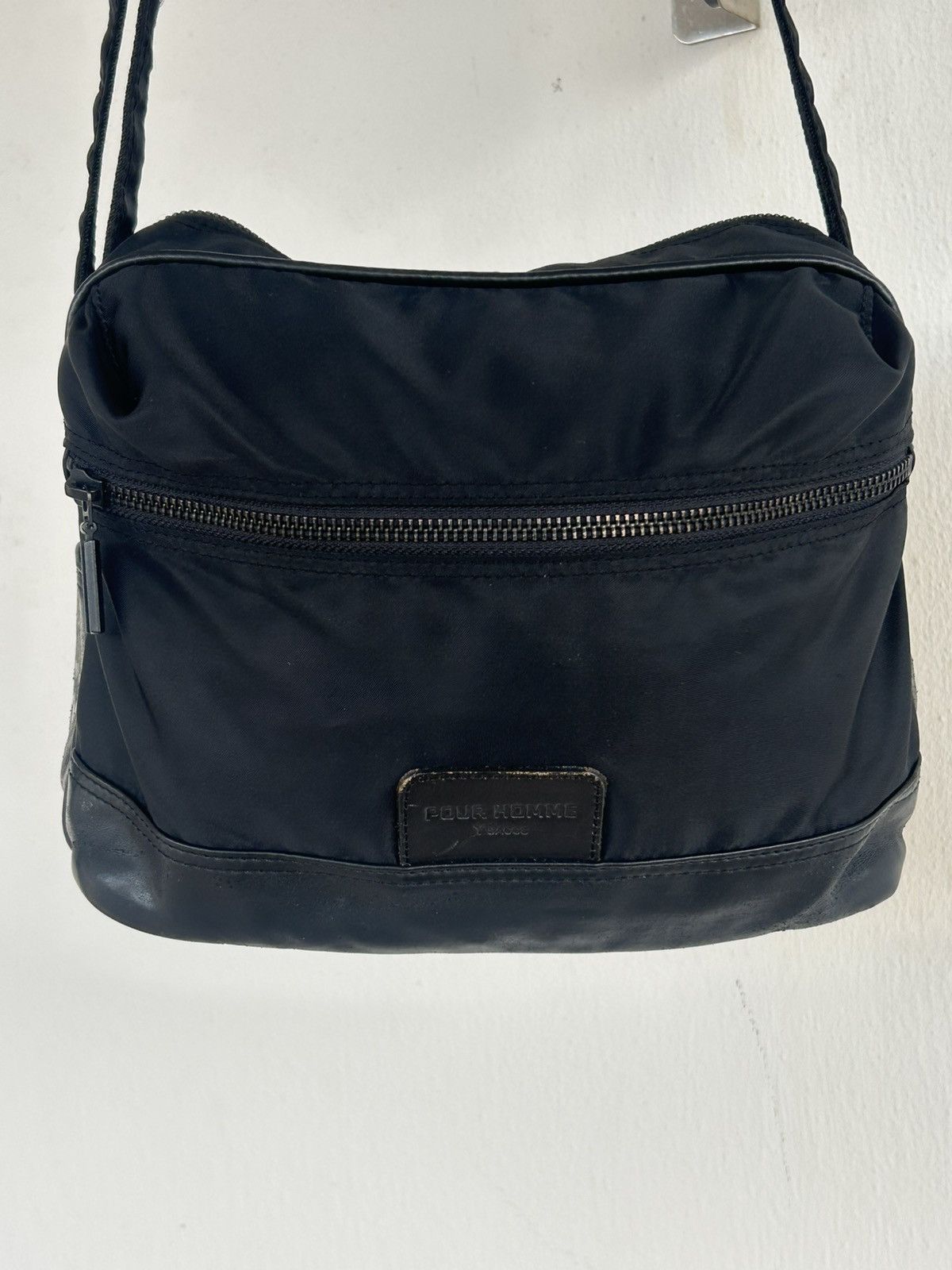 Y's Y’s Pour Homme Vintage Black Nylon Shoulder Bag Size ONE SIZE - 1 Thumbnail
