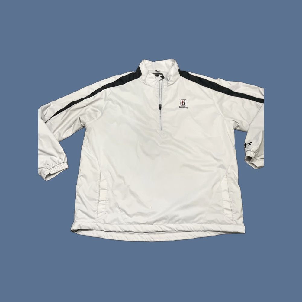 Under Armour Under Armour Polo Shirt Men’s XL Gray Long Sleeve Loose Fit Performance Golf Mens Size US XL / EU 56 / 4 - 1 Thumbnail