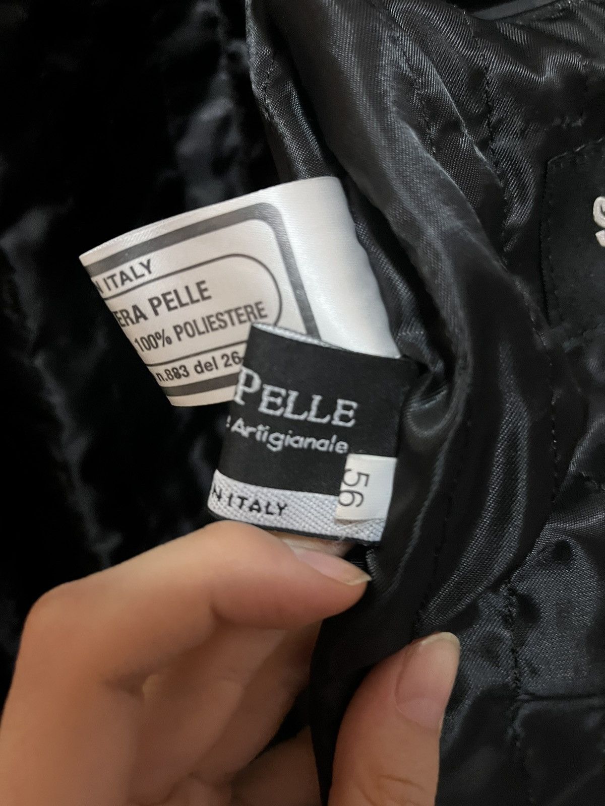 Vera Pelle Vera Pelle Vintage Leather Jacket Size US L / EU 52-54 / 3 - 13 Thumbnail