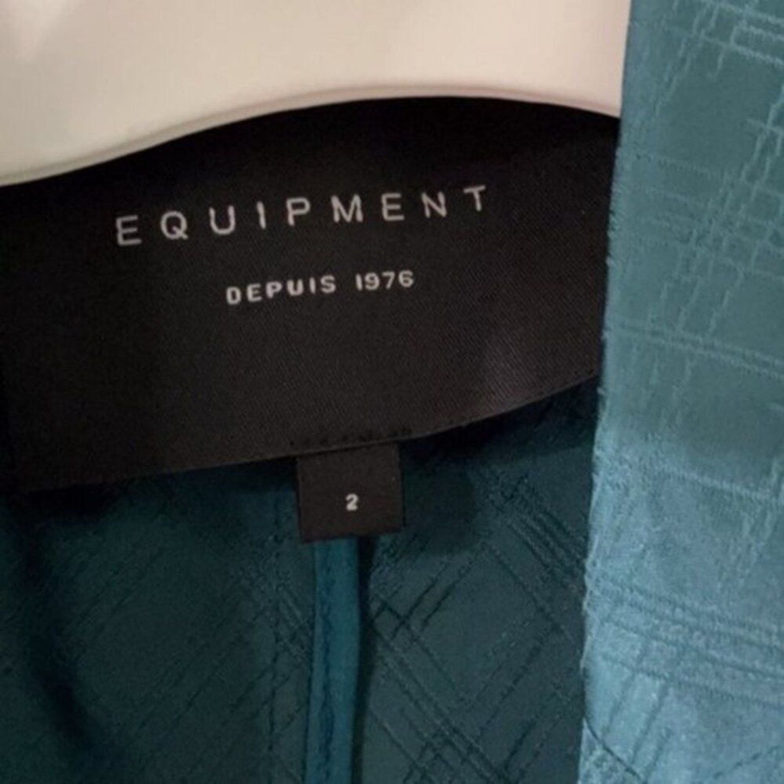 Equipment Equipment Ramond Jewel tone blazer Green size 2 Size XS / US 0-2 / IT 36-38 - 5 Thumbnail