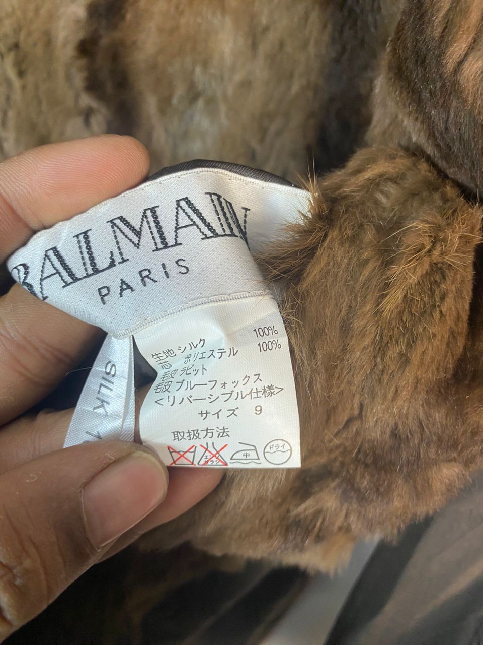 Balmain Balmain paris reversible fur/silk button up hoodie jacket Size M / US 6-8 / IT 42-44 - 7 Thumbnail