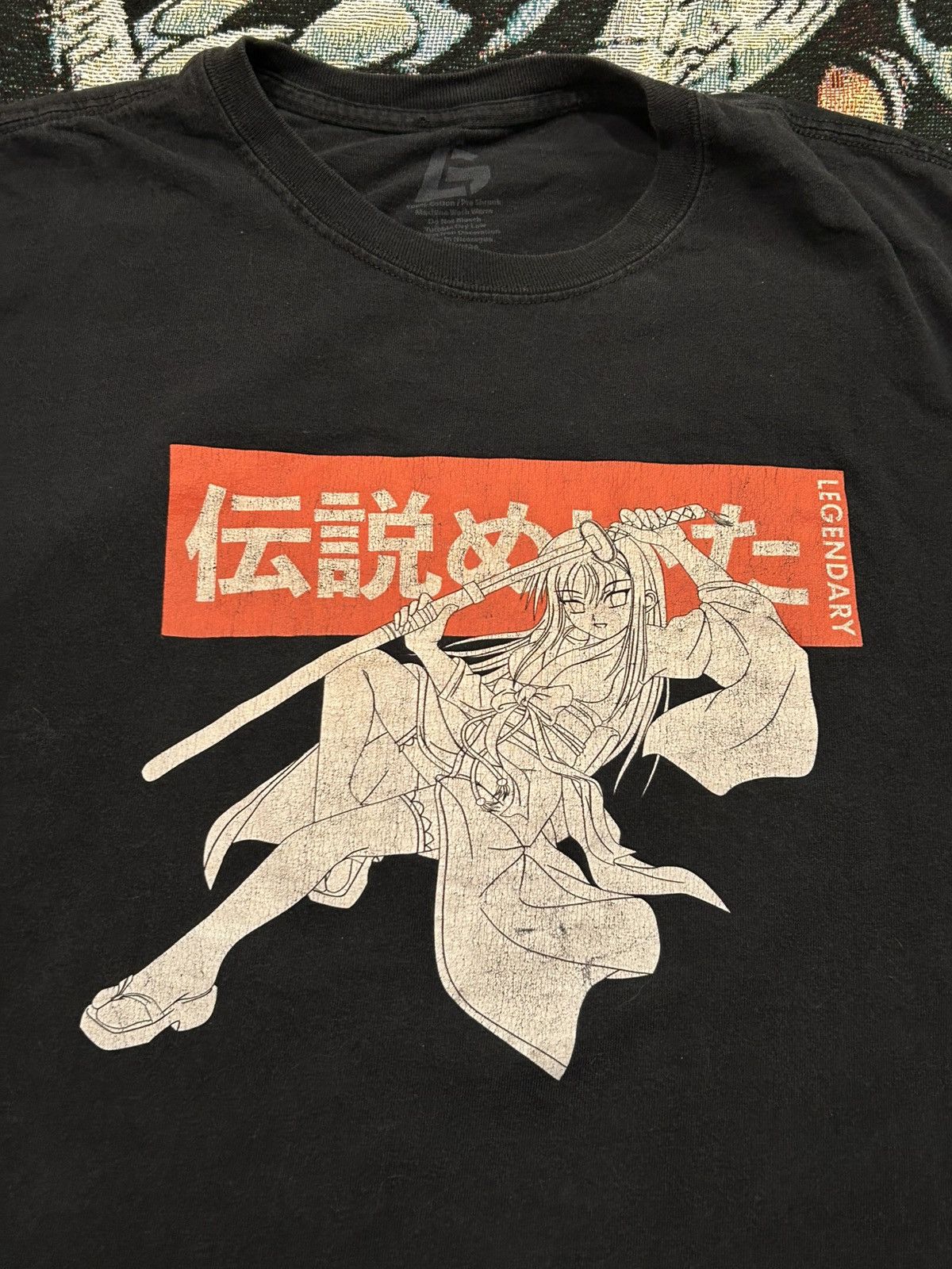 Other Vintage Black and white Legendary anime girl y2k t shirt XXL Size US XXL / EU 58 / 5 - 3 Thumbnail