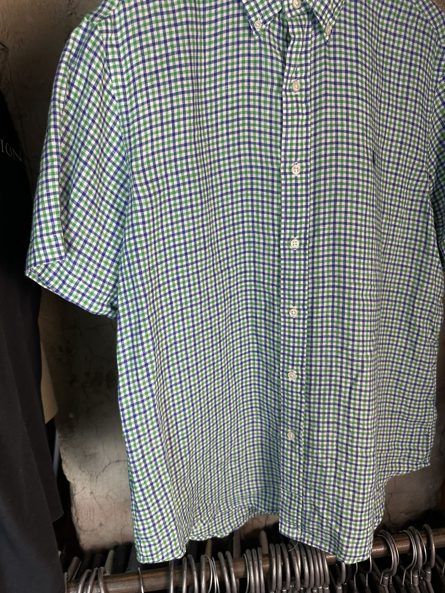 Ralph Lauren Ralph Lauren Linen Checked Button Up Shirt Size US L / EU 52-54 / 3 - 2 Thumbnail