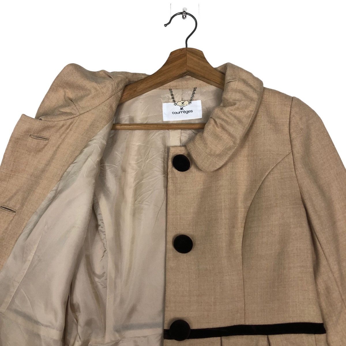 Issey Miyake 🔥Vtg Cropped Jacket Courreges Japan Issey Miyake Size M / US 6-8 / IT 42-44 - 10 Thumbnail