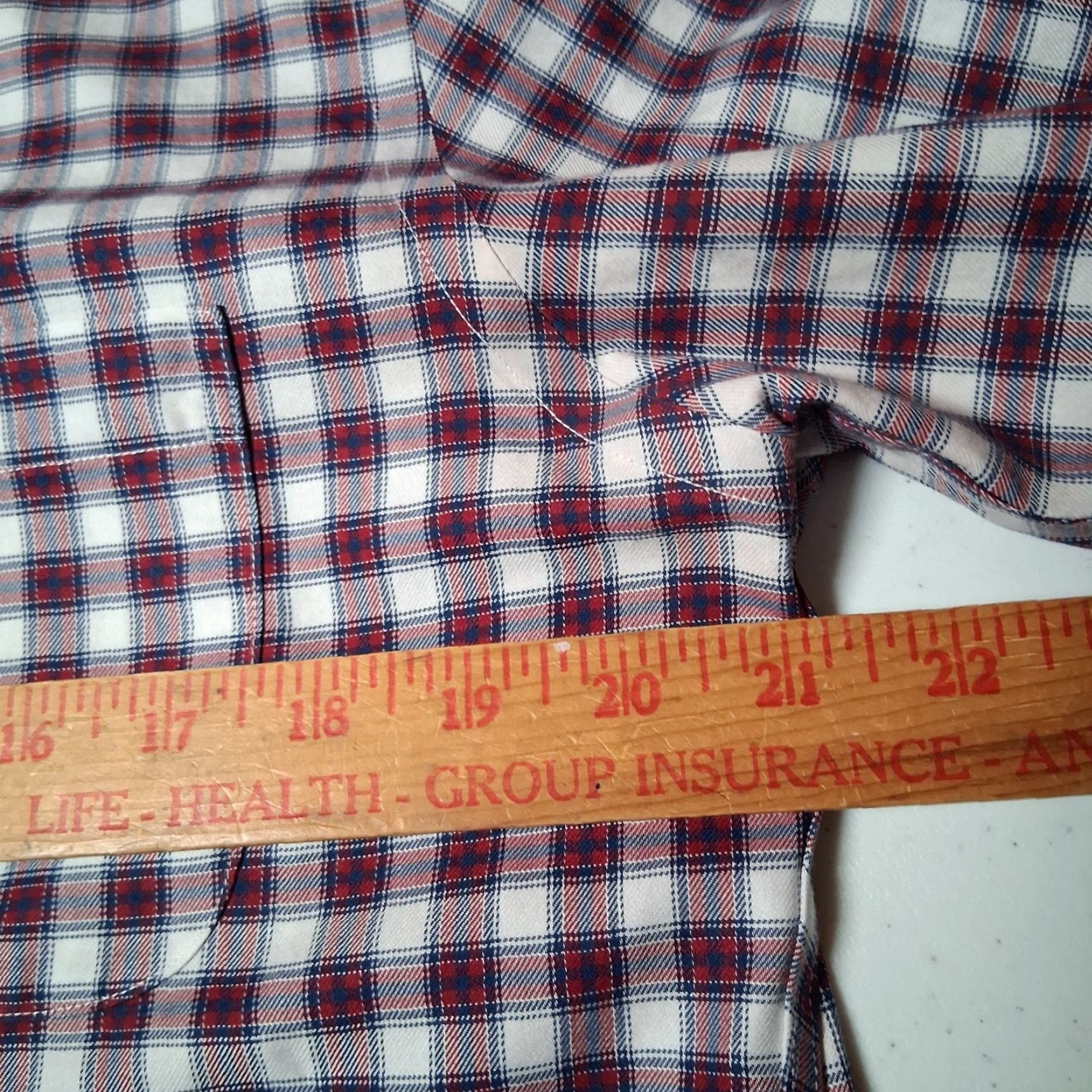 Brooks Brothers Brooks Brothers Dress Shirt Men Medium Regent Fit White Red Blue Plaid Button Down Shirt Size US M / EU 48-50 / 2 - 5 Thumbnail