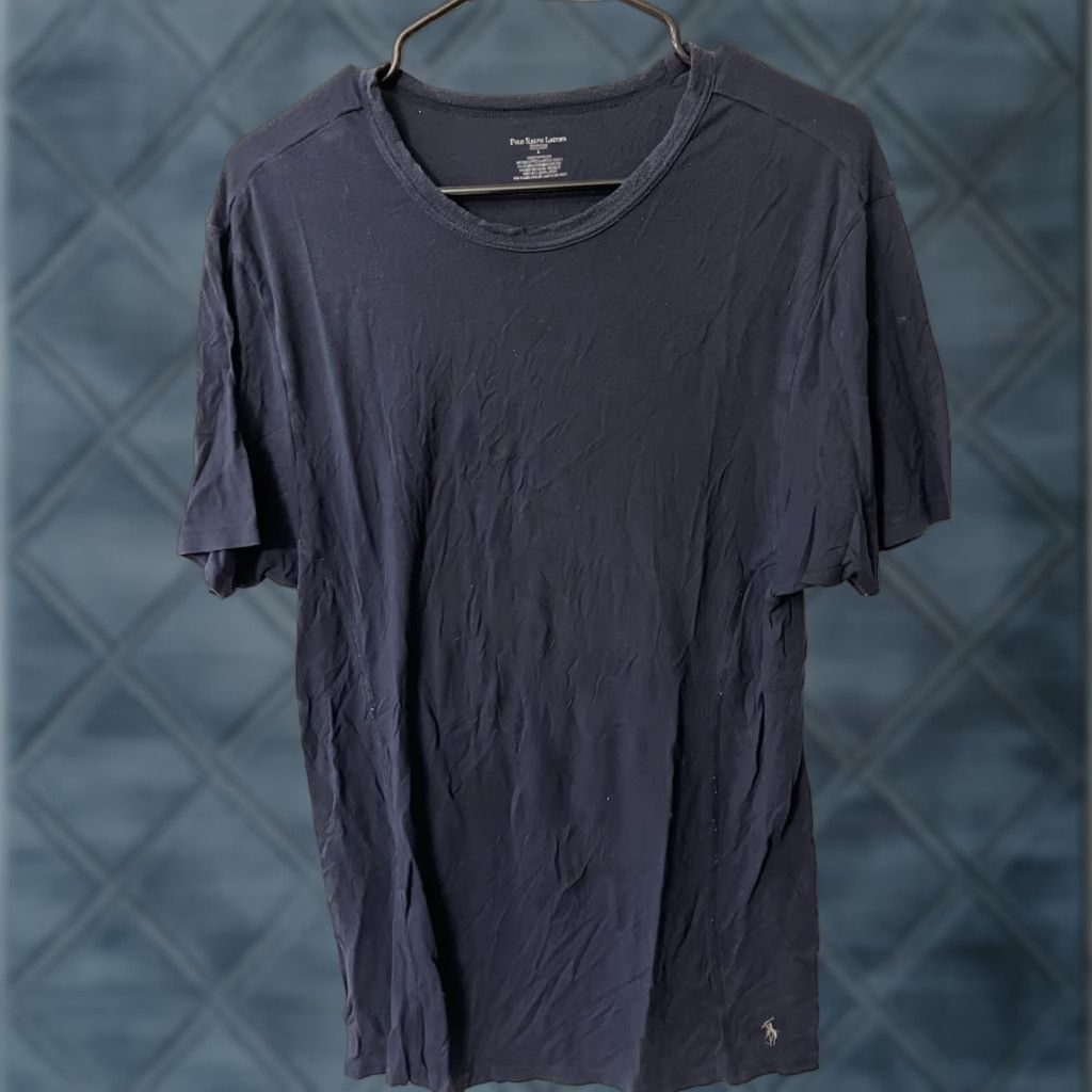 Polo Ralph Lauren Polo Ralph Lauren Sleepwear Shirt Men L Navy Blue Sleep Shirt Solid Cotton Long Sleeve EUC Top Size US L / EU 52-54 / 3 - 1 Thumbnail