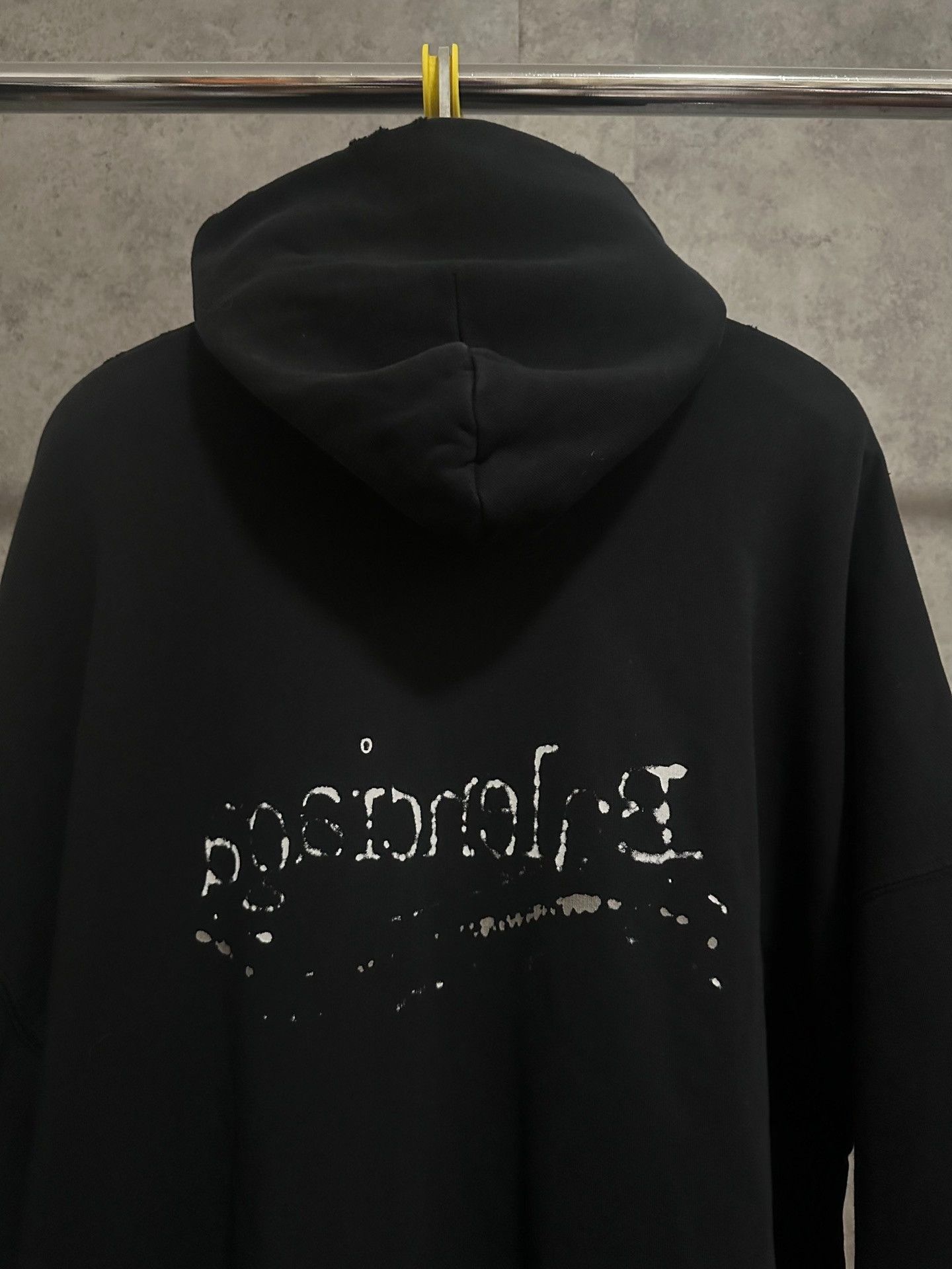 Balenciaga Balenciaga Graffiti Cola Wave Print Logo Hoodie Size US L / EU 52-54 / 3 - 5 Thumbnail