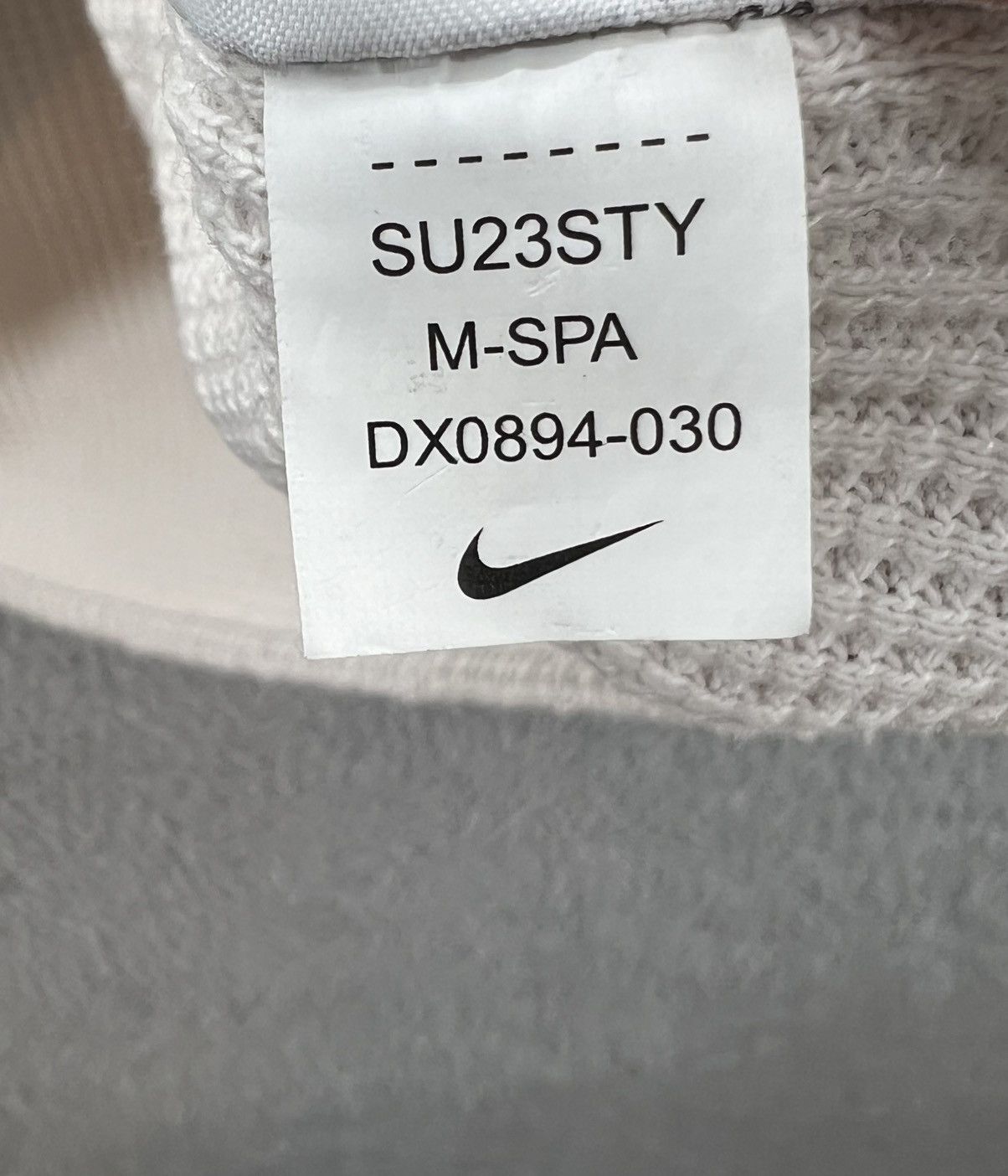 Nike Nike Life Men's Long-Sleeve Heavyweight Waffle DX0894-030 Size US M / EU 48-50 / 2 - 4 Thumbnail