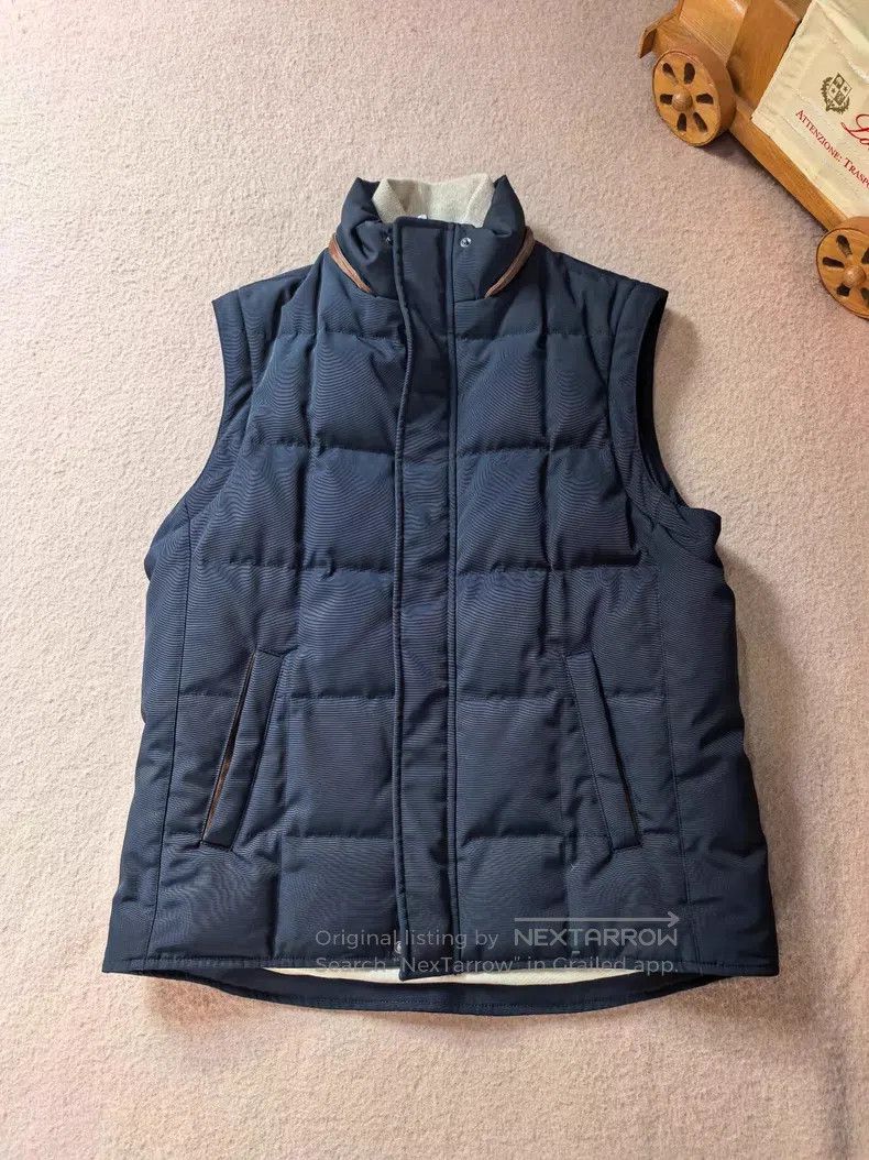Loro Piana Loro Piana Men's Super Wool Detachable Down Jacket Size US M / EU 48-50 / 2 - 3 Thumbnail