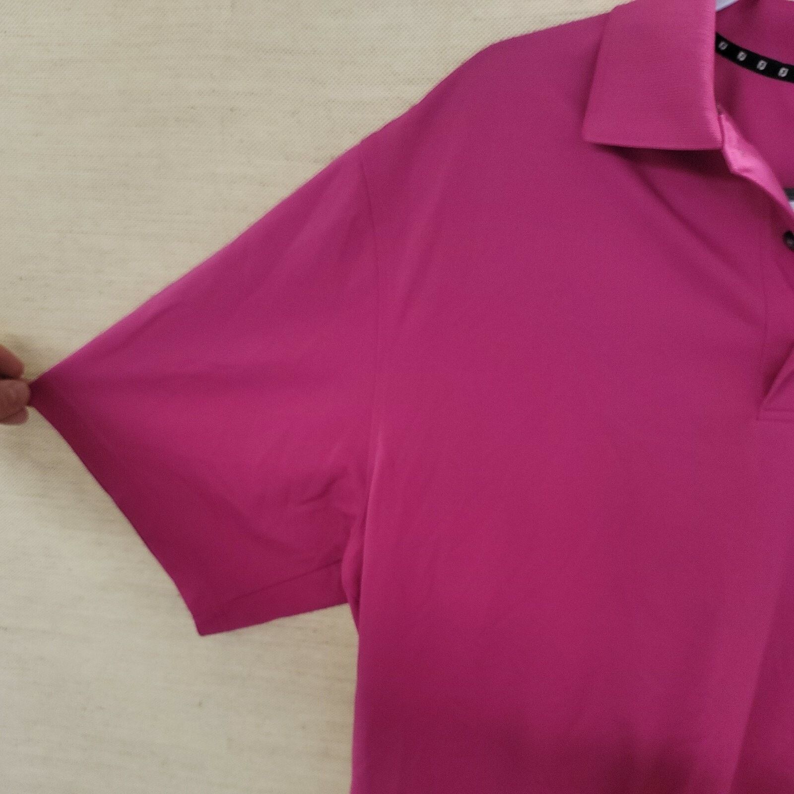 Footjoy FJ FootJoy Short Sleeve Golf Polo Shirt Magenta Mens Size XL Size US XL / EU 56 / 4 - 4 Thumbnail
