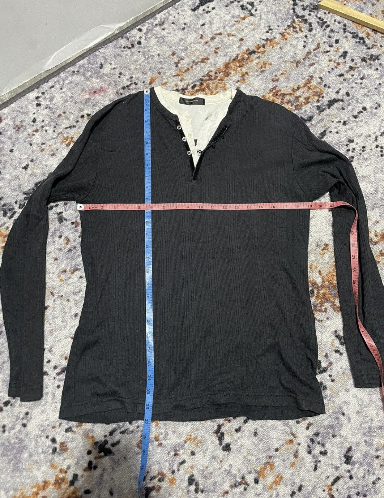 Japanese Brand 2000's Petitreitre Y2K Style Longsleeve Size US L / EU 52-54 / 3 - 6 Thumbnail