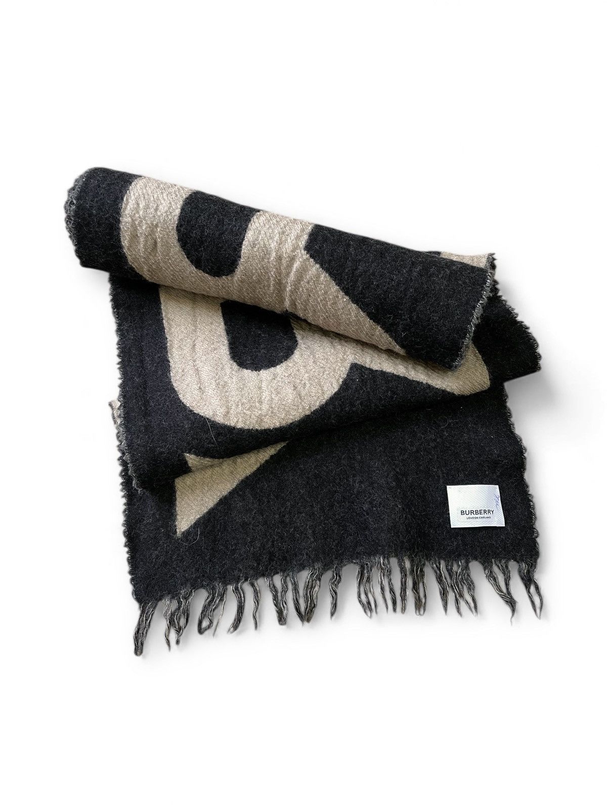 Burberry Burberry Wool Scarf – Made in England – 170×30 cm Size ONE SIZE - 6 Thumbnail