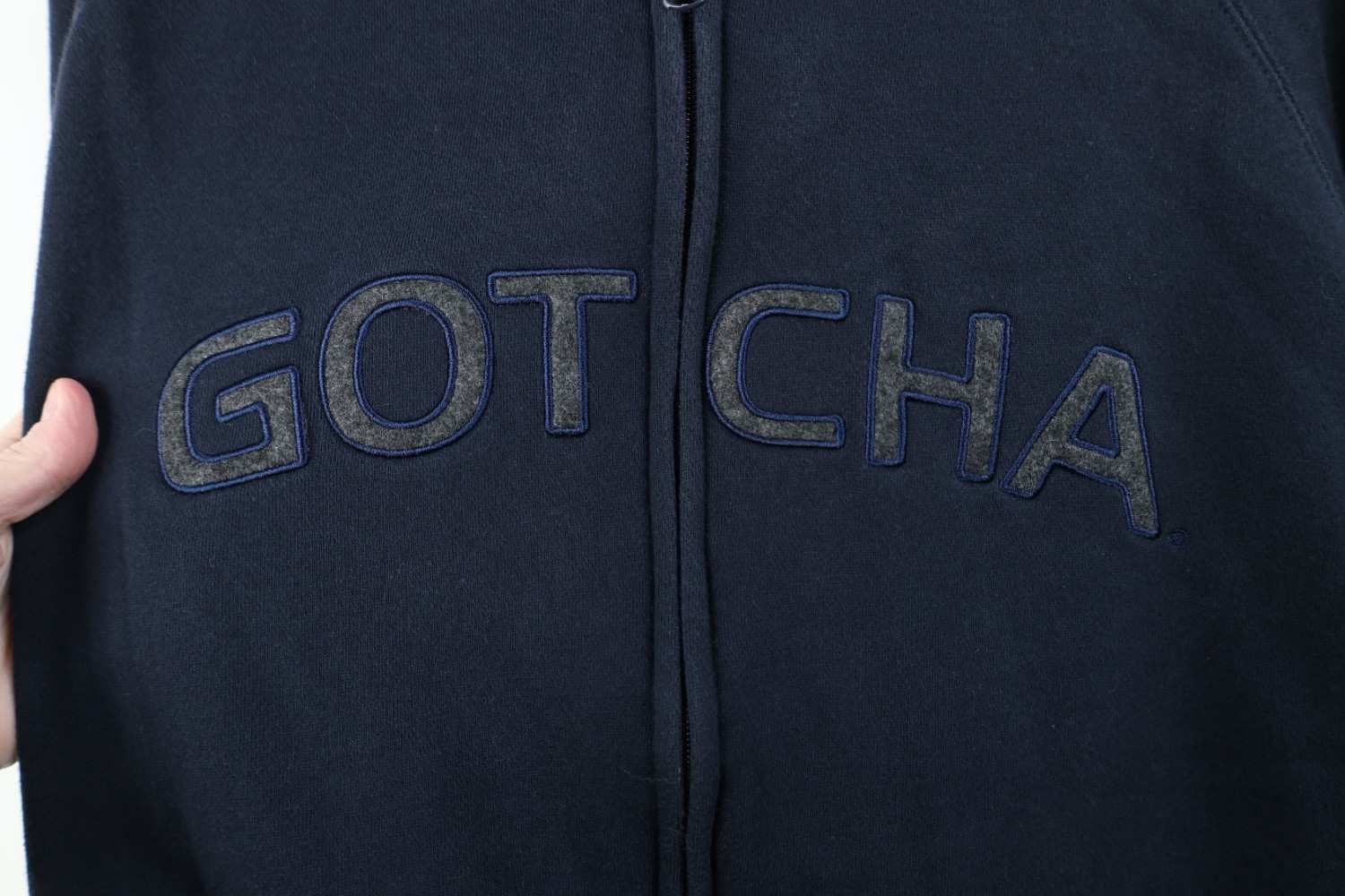 Vintage Vintage 90s Y2K Gotcha Surfing Full Zip Hoodie Sweatshirt Size XL / US 12-14 / IT 48-50 - 5 Thumbnail