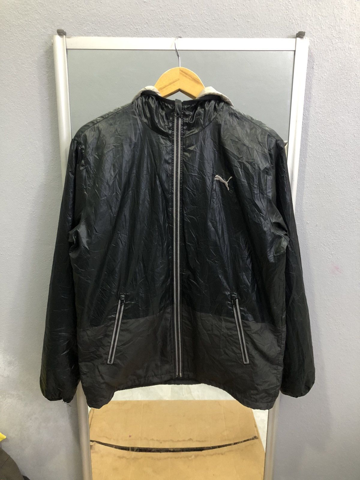 Puma Vintage Puma Sportlifestyle Tech Windbreaker Jacket Size US M / EU 48-50 / 2 - 1 Thumbnail