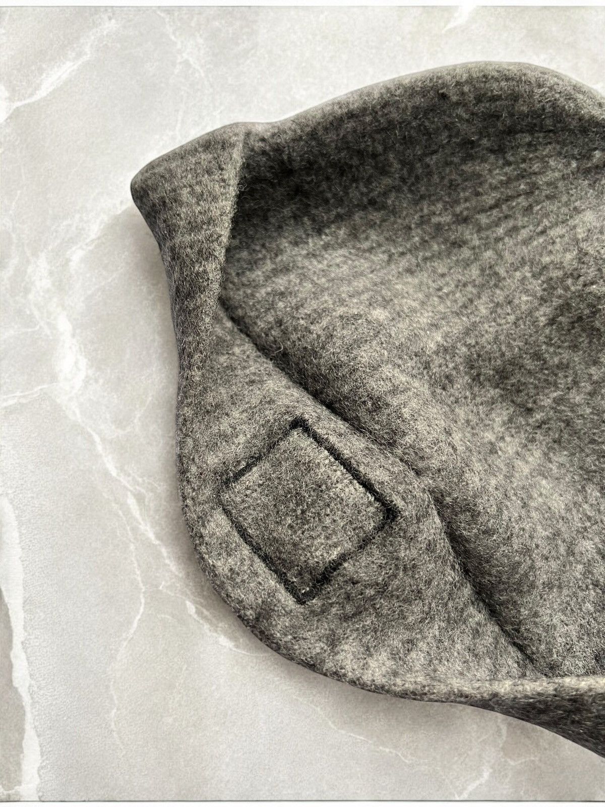 Stone Island × Vintage STONE ISLAND WOOL BEANIE SMALL SIZE HEAVY KNIT Vintage hat Size 26 - 4 Thumbnail