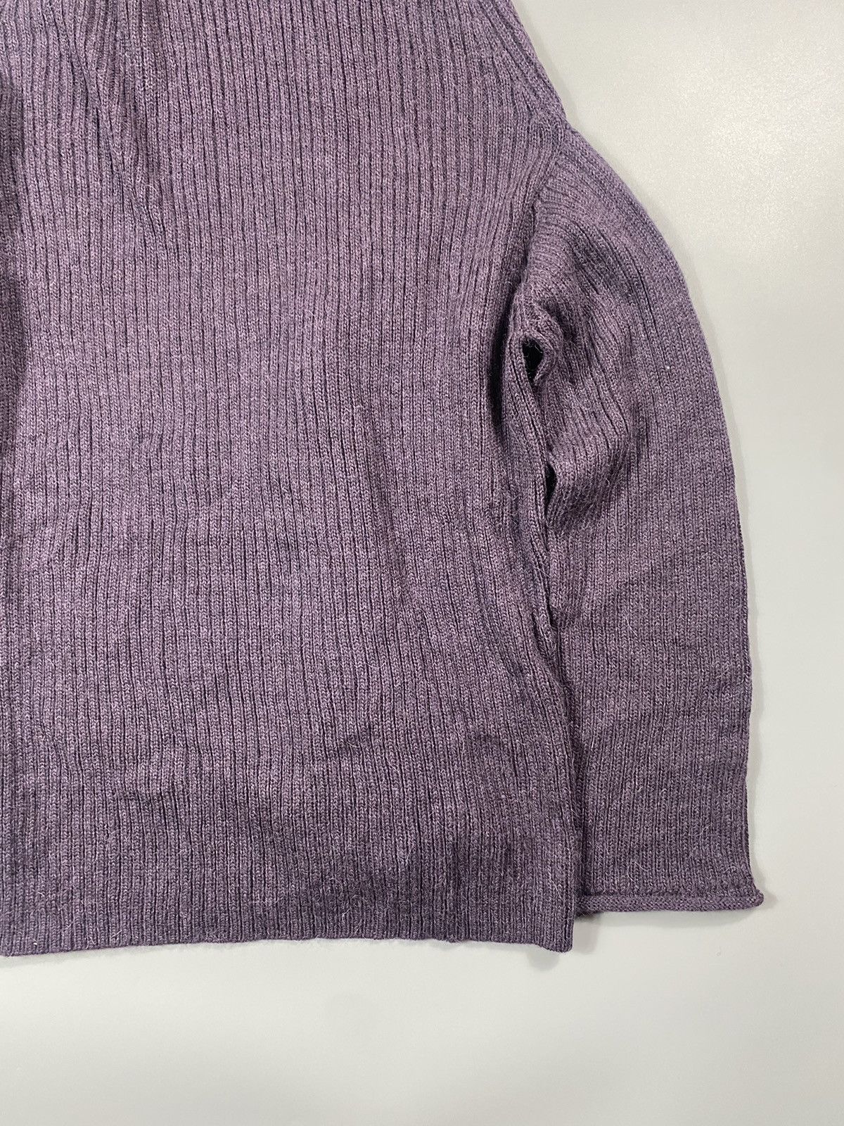 Yohji Yamamoto Archive! A/W 2010 Y’s- Asymmetrical Mohawk Knit Sweater Size US L / EU 52-54 / 3 - 18 Thumbnail