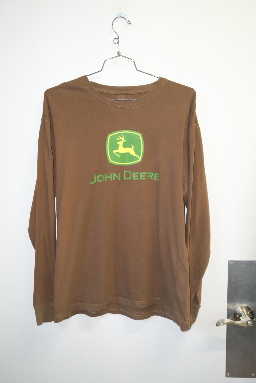 John Deere 2010's John Deere Logo Long Sleeve T-Shirt Size XL / US 12-14 / IT 48-50 - 1 Thumbnail