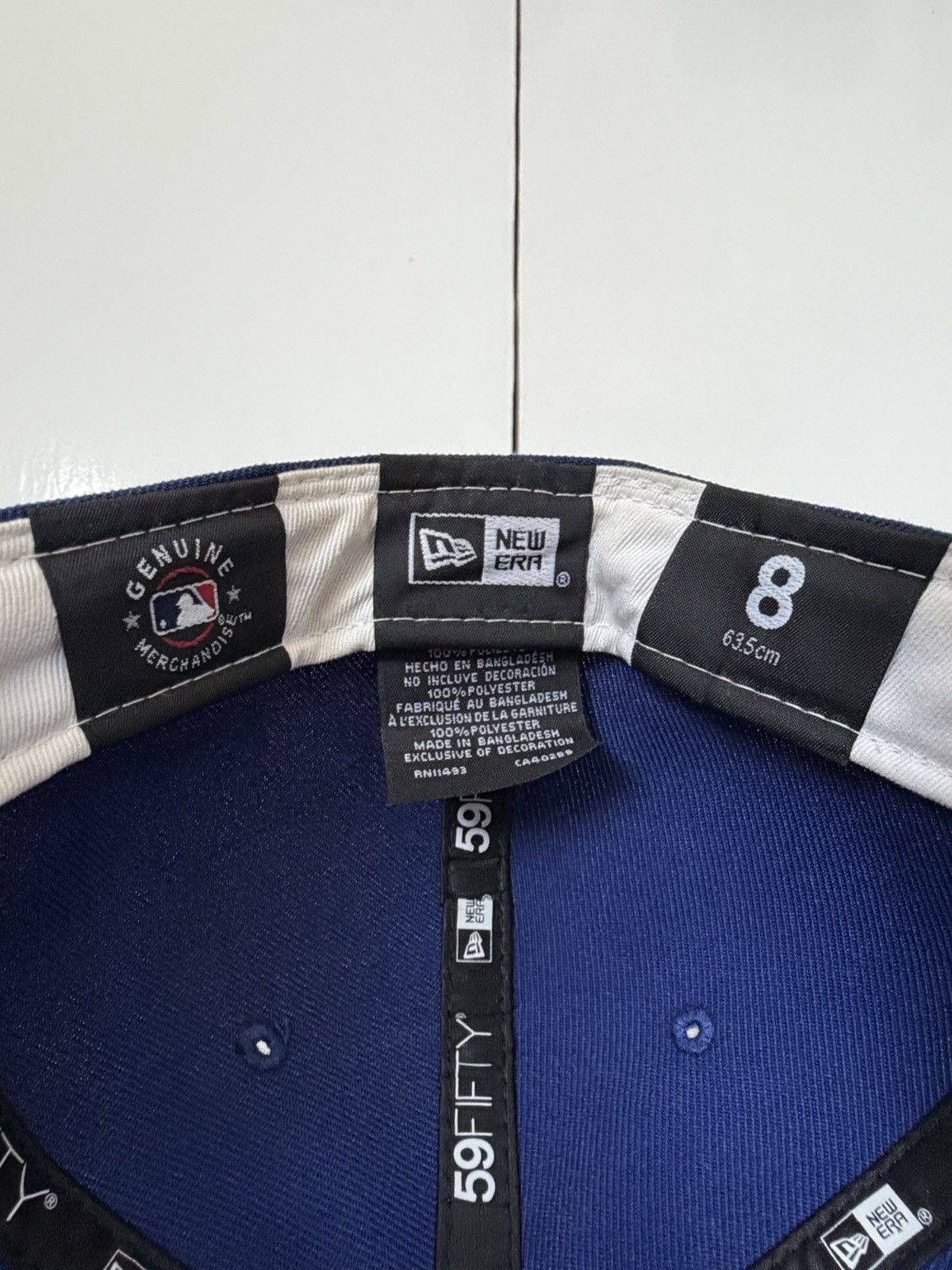 New Era NEW ERA 59FIFTY LOS ANGELES DODGERS CAP HAT MLB TONAL WAVE 8 Size ONE SIZE - 11 Thumbnail