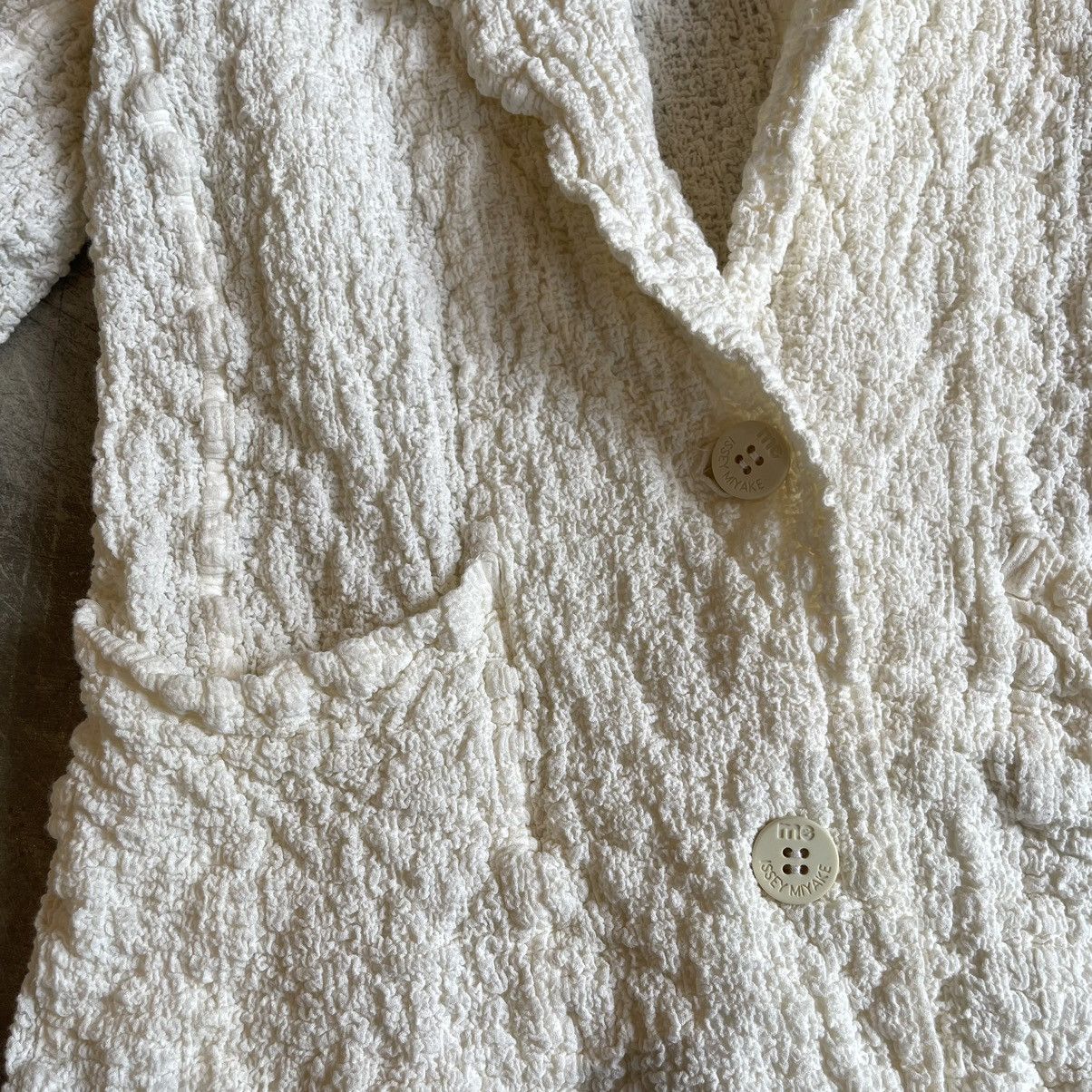 Issey Miyake × Pleats Please Issey Miyake Issey Miyake Me blazer Size ONE SIZE - 5 Thumbnail