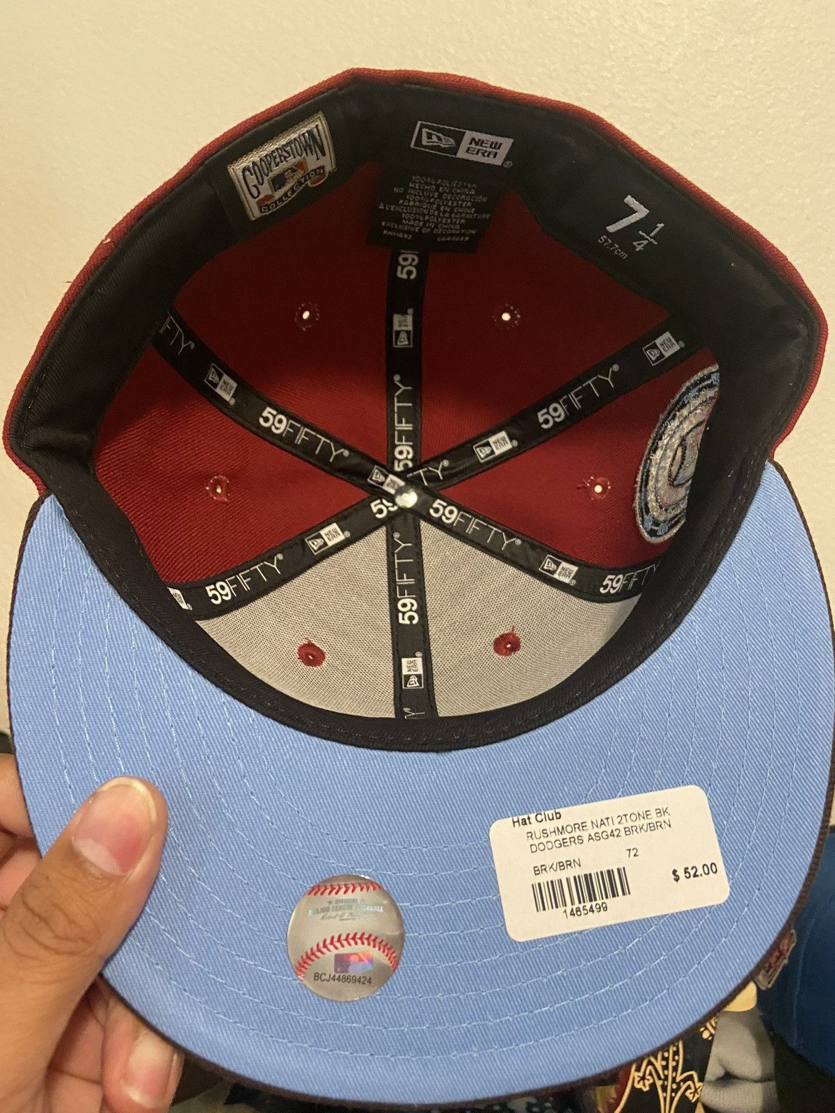 Hat Club × New Era Hat Club Brooklyn Dodgers Script Rushmore “Ocean Hill” Size ONE SIZE - 5 Thumbnail