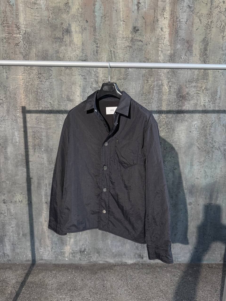 AMI Ami Paris Stud Heart Padded Overshirt Size US L / EU 52-54 / 3 - 3 Thumbnail